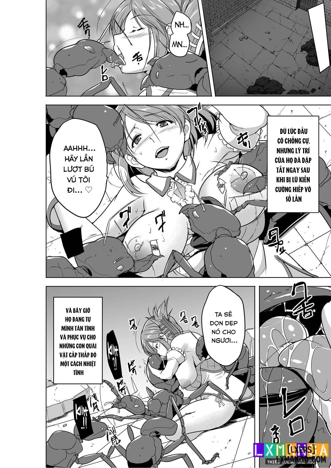 HentaiVN.net - Ảnh 16 - Dungeon Travelers - Futari no Himegoto BADend - Oneshot.