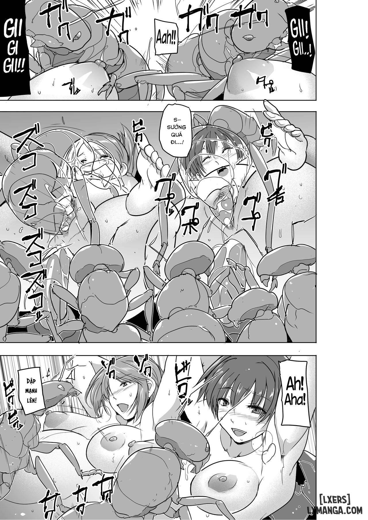 HentaiVN.net - Ảnh 26 - Dungeon Travelers - Futari no Himegoto BADend - Oneshot.