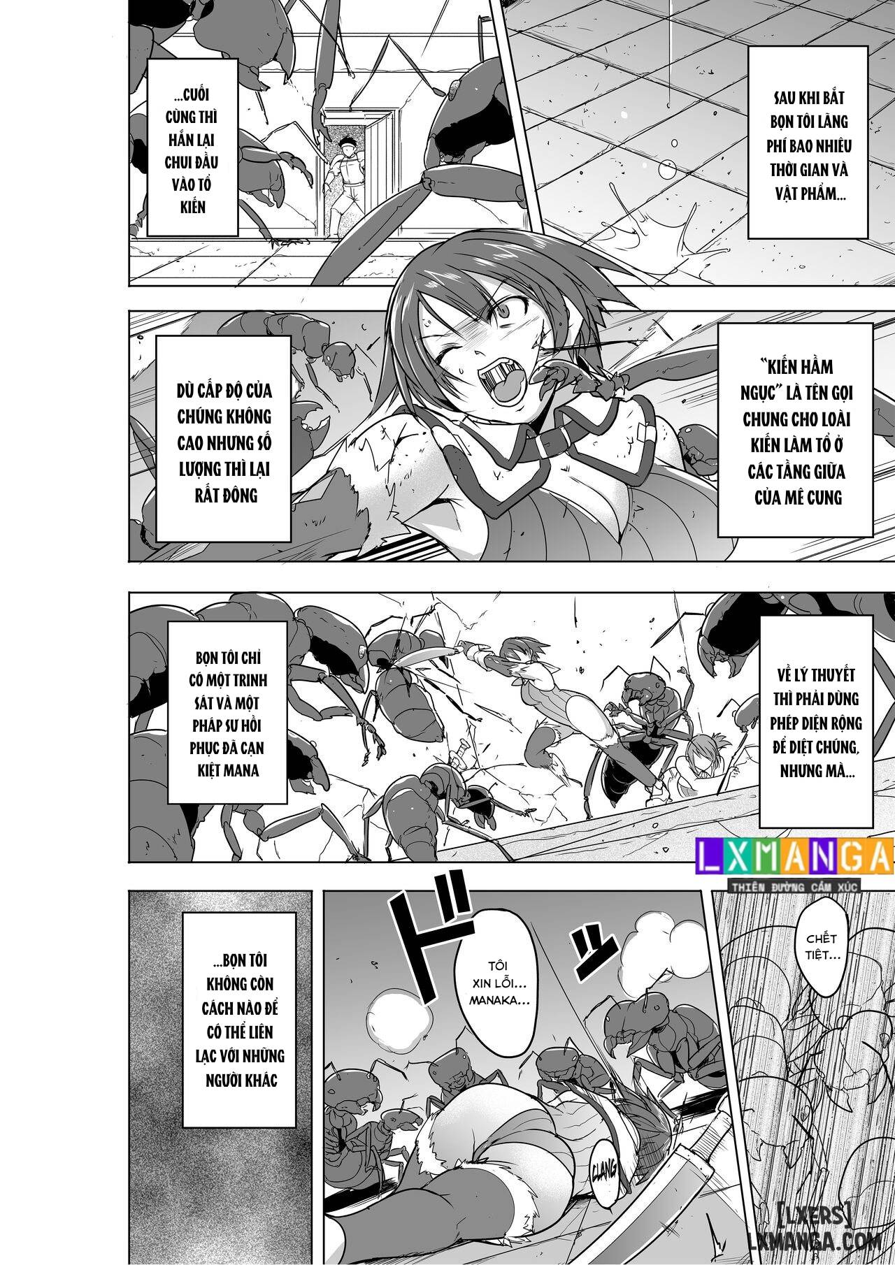HentaiVN.net - Ảnh 6 - Dungeon Travelers - Futari no Himegoto BADend - Oneshot.