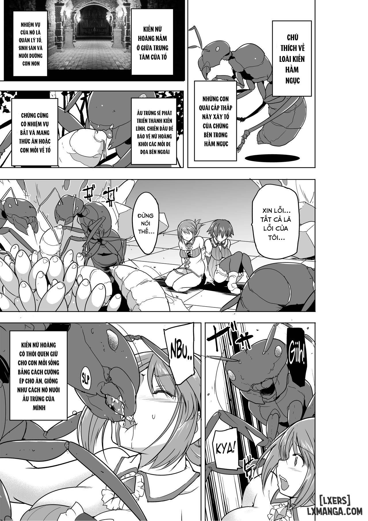 HentaiVN.net - Ảnh 7 - Dungeon Travelers - Futari no Himegoto BADend - Oneshot.