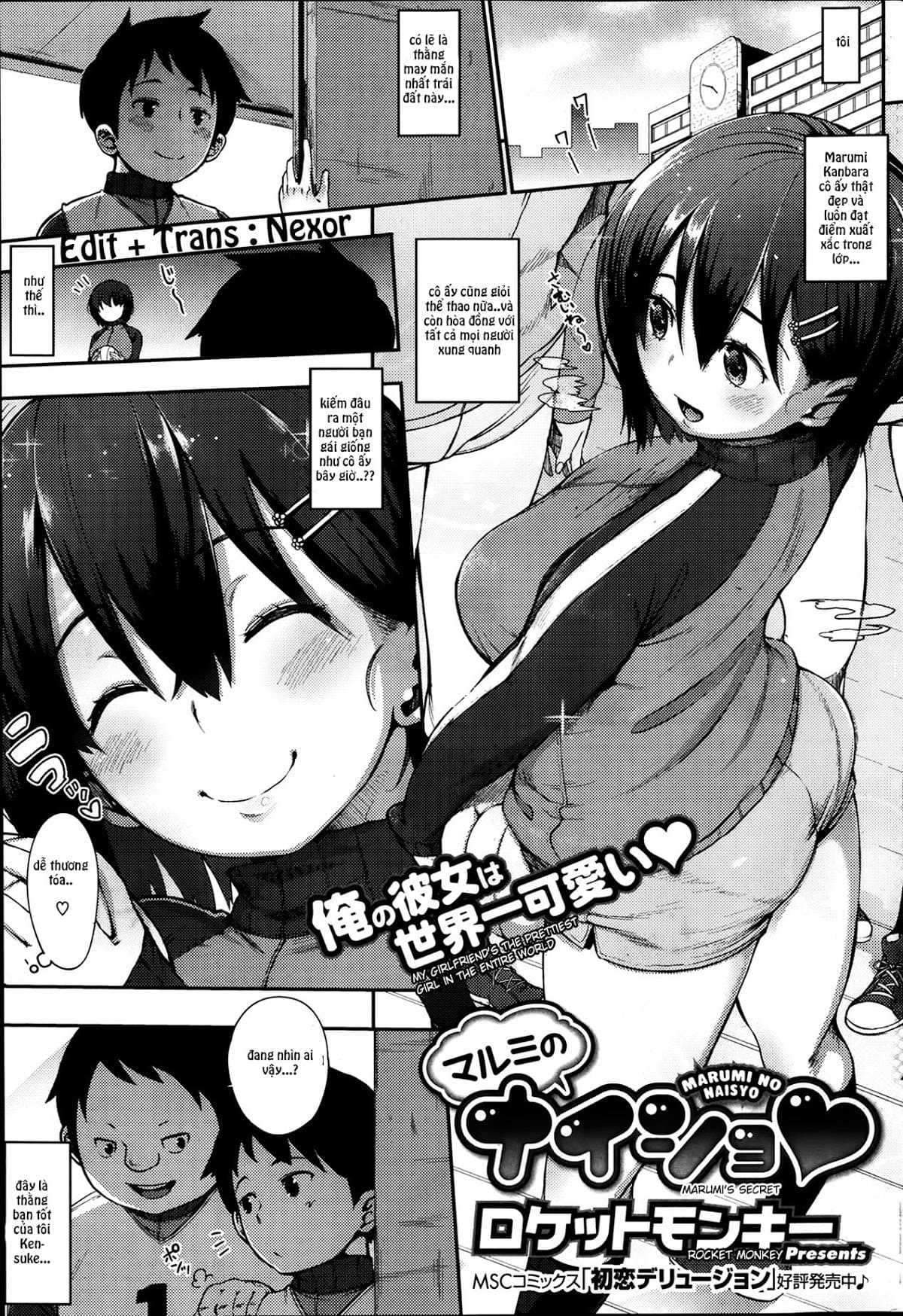 HentaiVN.net - Ảnh 3 - Người May Mắn Nhất Thế Giới [Marumi's Secret; Marumi No Naisyo] - Oneshot