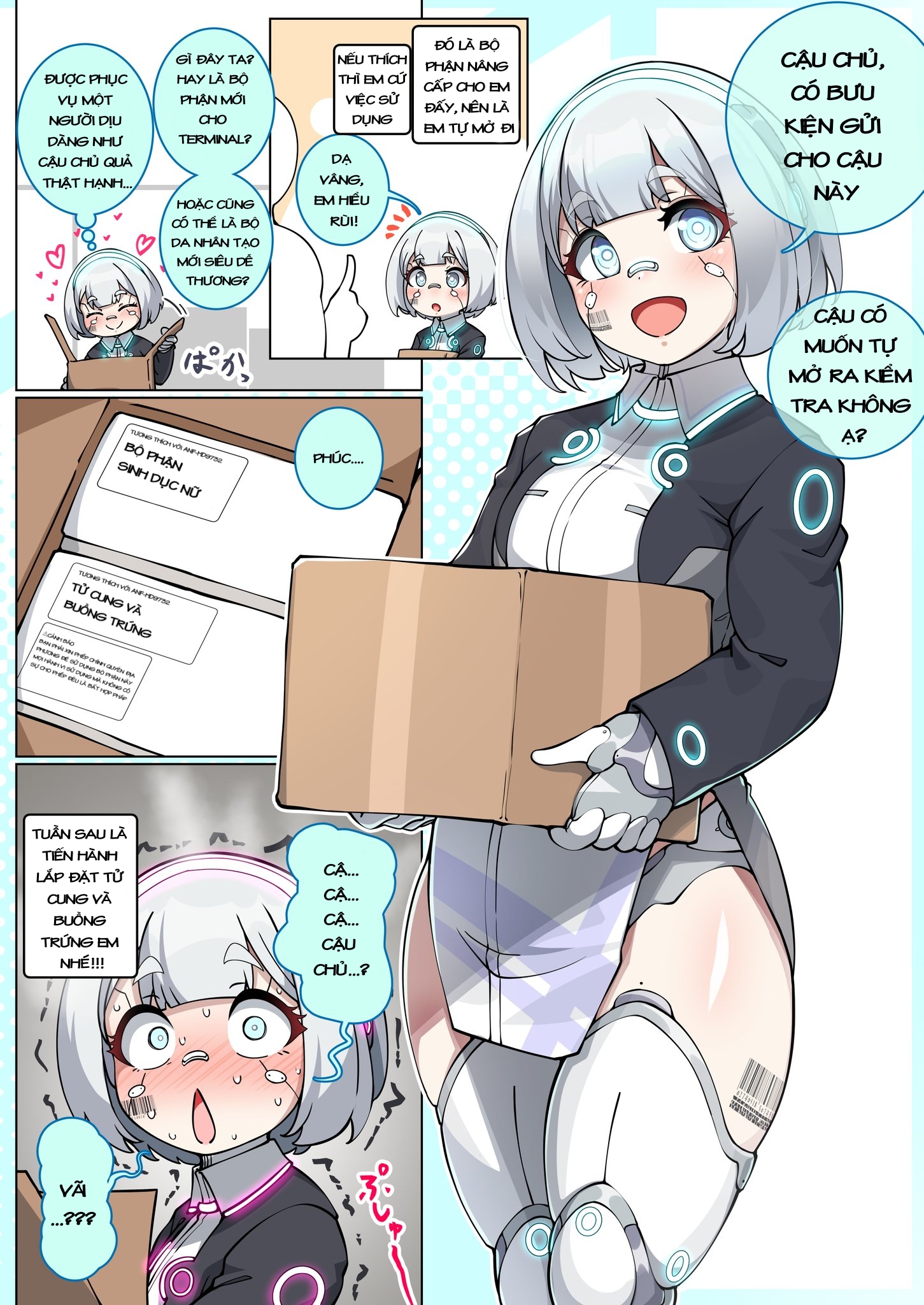 HentaiVN.net - Ảnh 1 - Ippan katei-muke hanyou otetsudai andoroido-san - oneshot (fix lỗi)