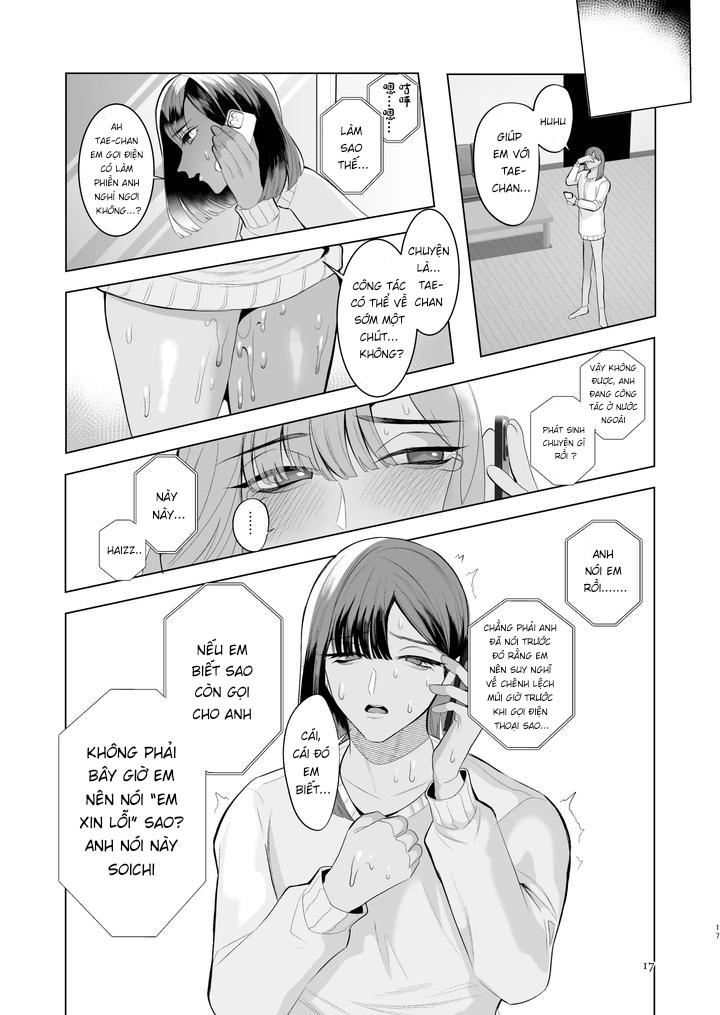 HentaiVN.net - Ảnh 15 - Tonari No Hanae-San ~Morao Kara Netoru Kasshoku Mesu Otokotsuma~ - one shot