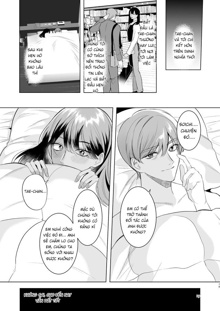 HentaiVN.net - Ảnh 17 - Tonari No Hanae-San ~Morao Kara Netoru Kasshoku Mesu Otokotsuma~ - one shot
