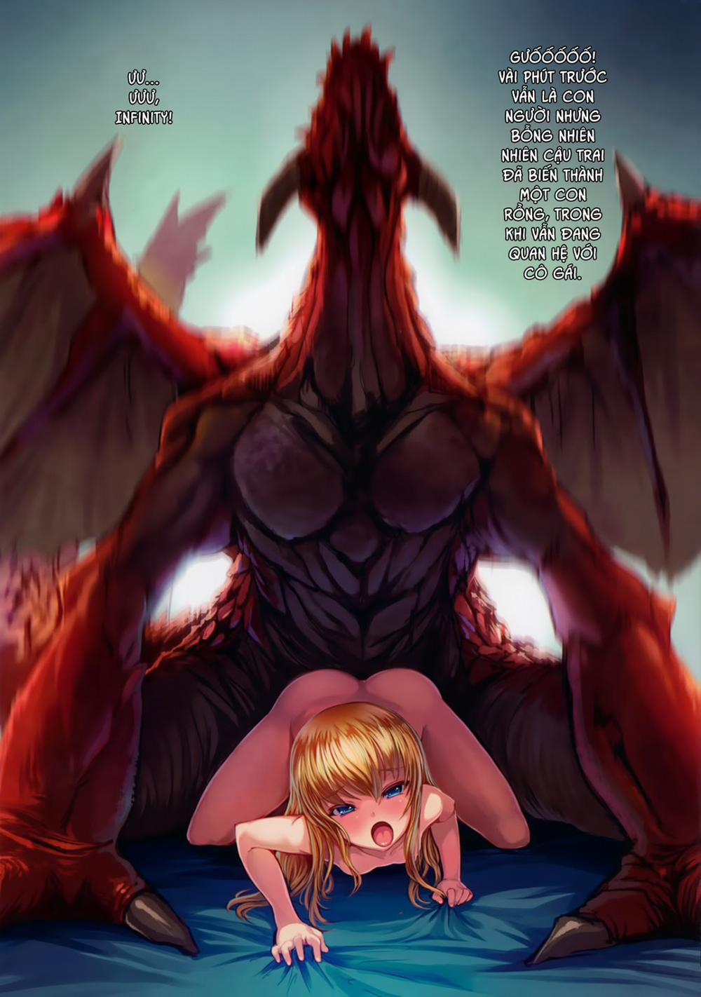 HentaiVN.net - Ảnh 5 - Bé Loli "cưỡi" rồng [Gothic Lolita with Dragon] - Oneshot