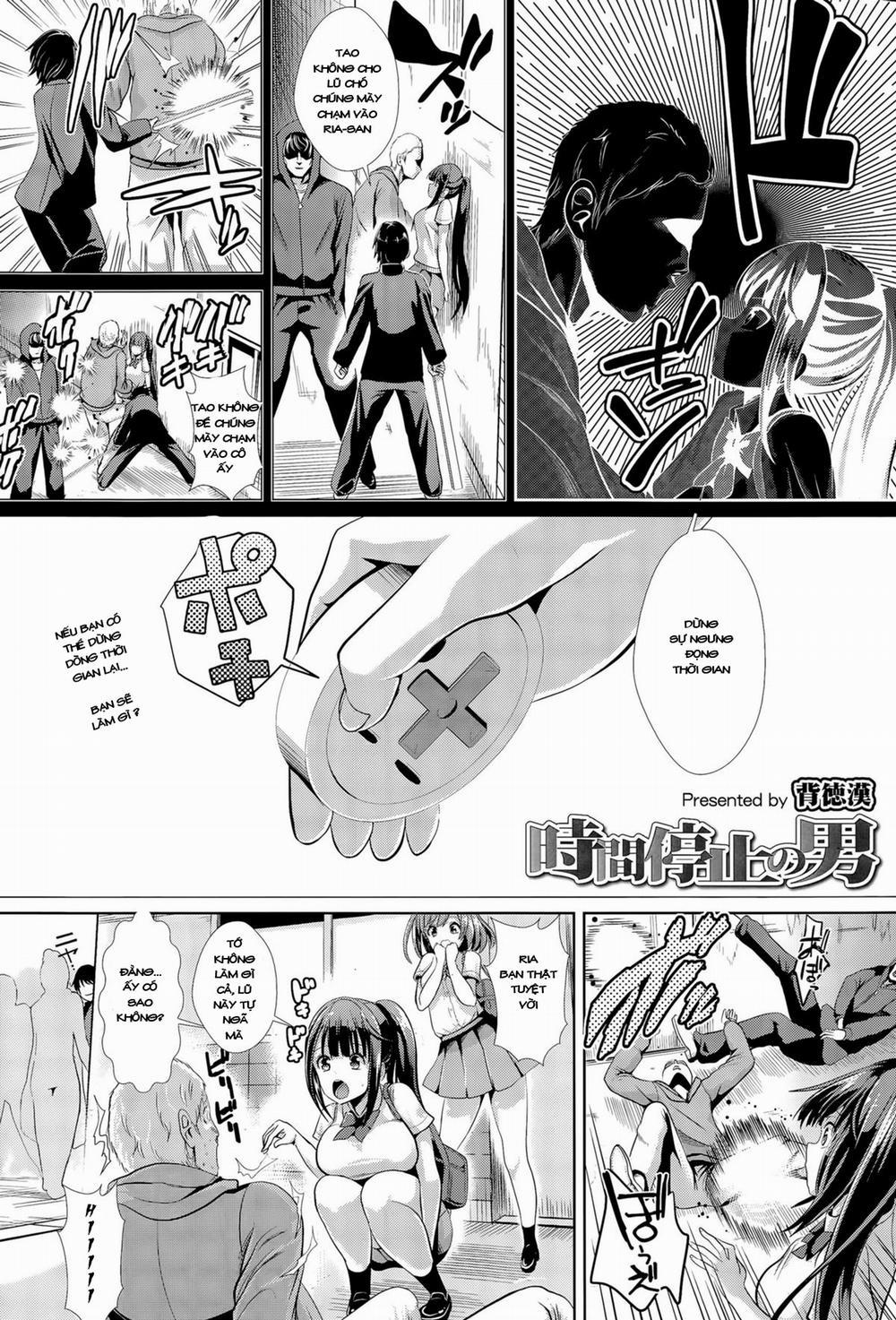 HentaiVN.net - Ảnh 3 - Jikan Teishi No Otoko [The Journal Of The Man Who Could Stop Time] - Oneshot