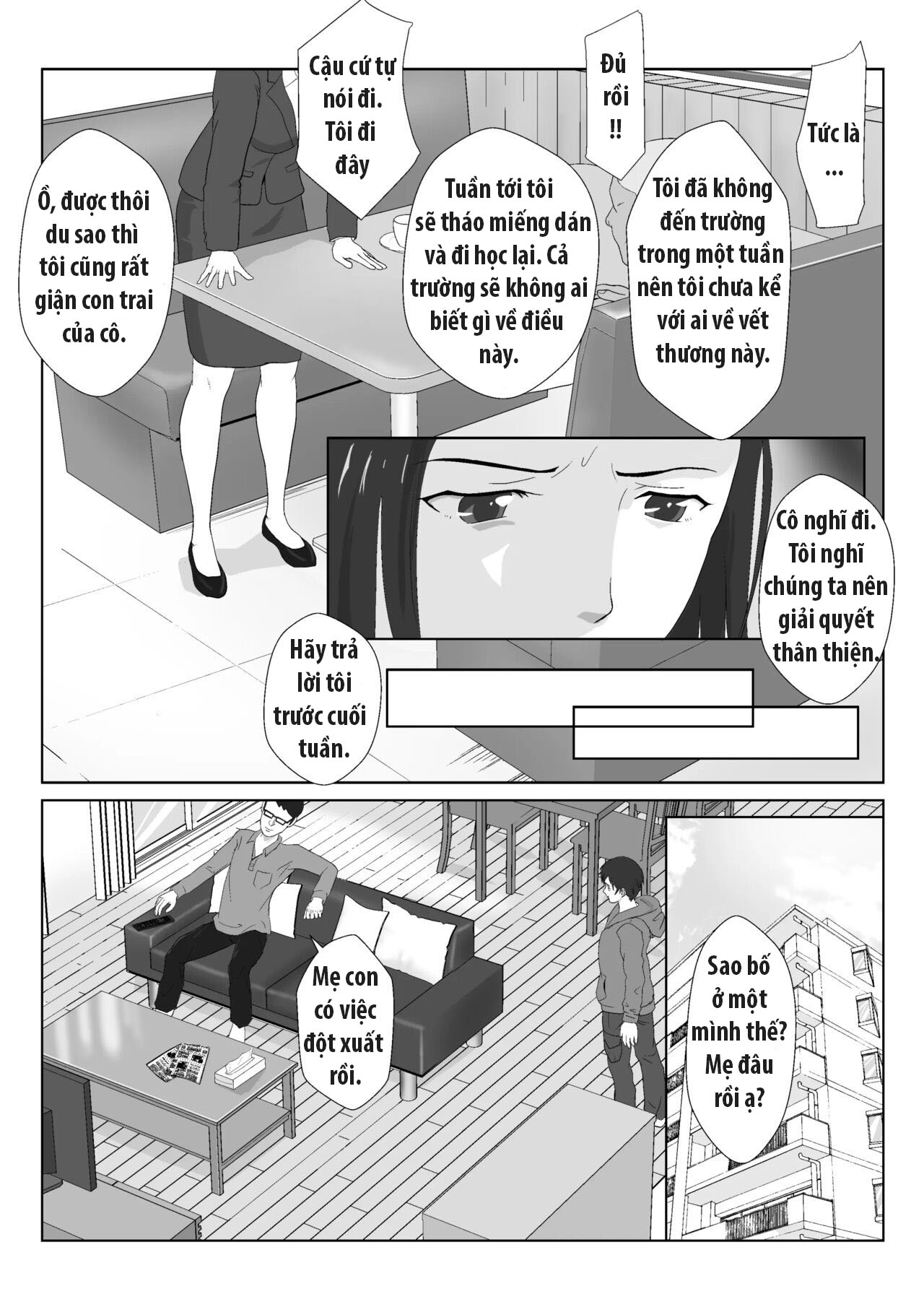 HentaiVN.net - Ảnh 11 - BariCare Kaa-san ga DQN ni Netorareta - Chương 1