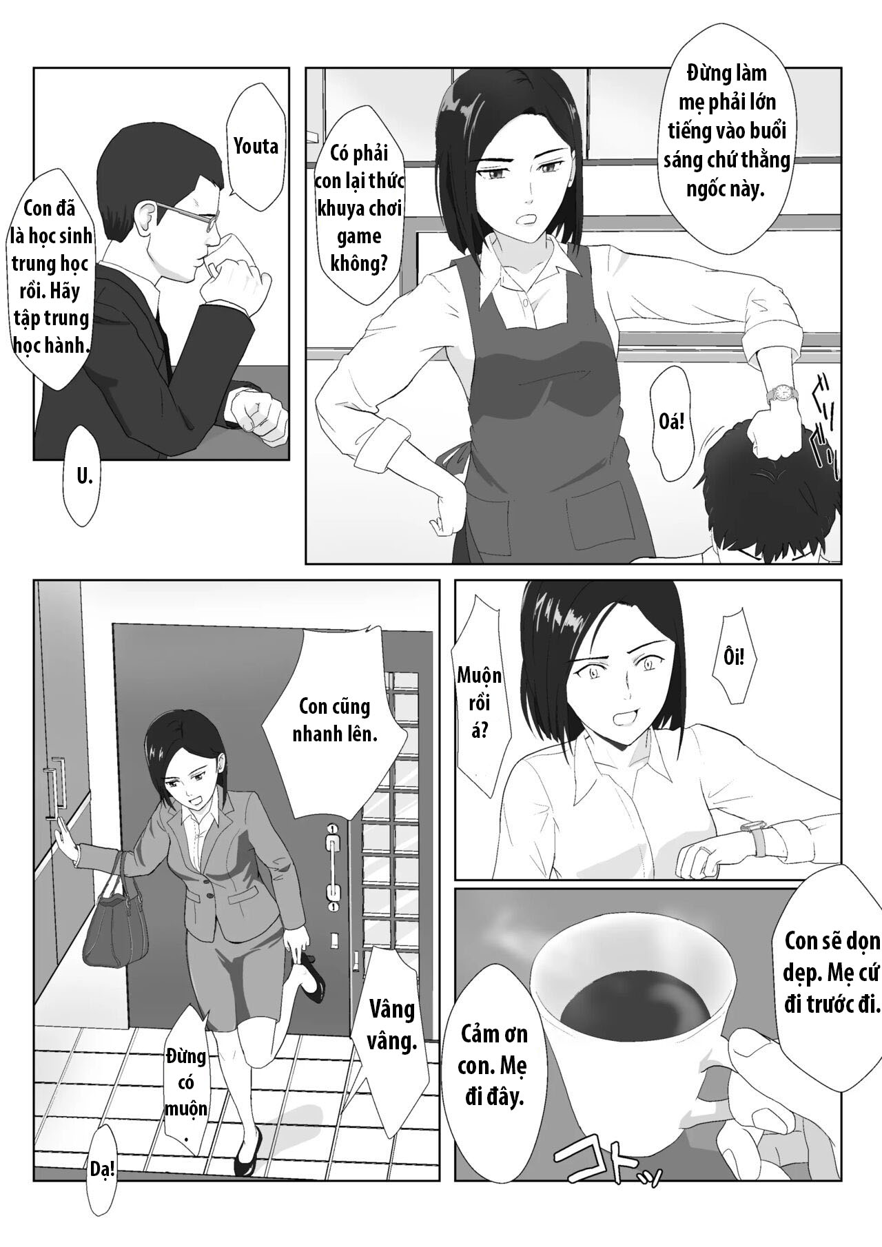 HentaiVN.net - Ảnh 3 - BariCare Kaa-san ga DQN ni Netorareta - Chương 1