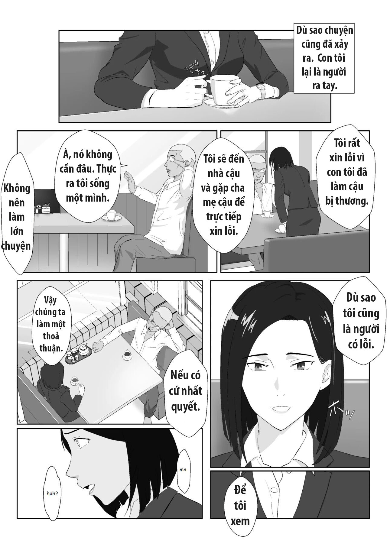 HentaiVN.net - Ảnh 9 - BariCare Kaa-san ga DQN ni Netorareta - Chương 1