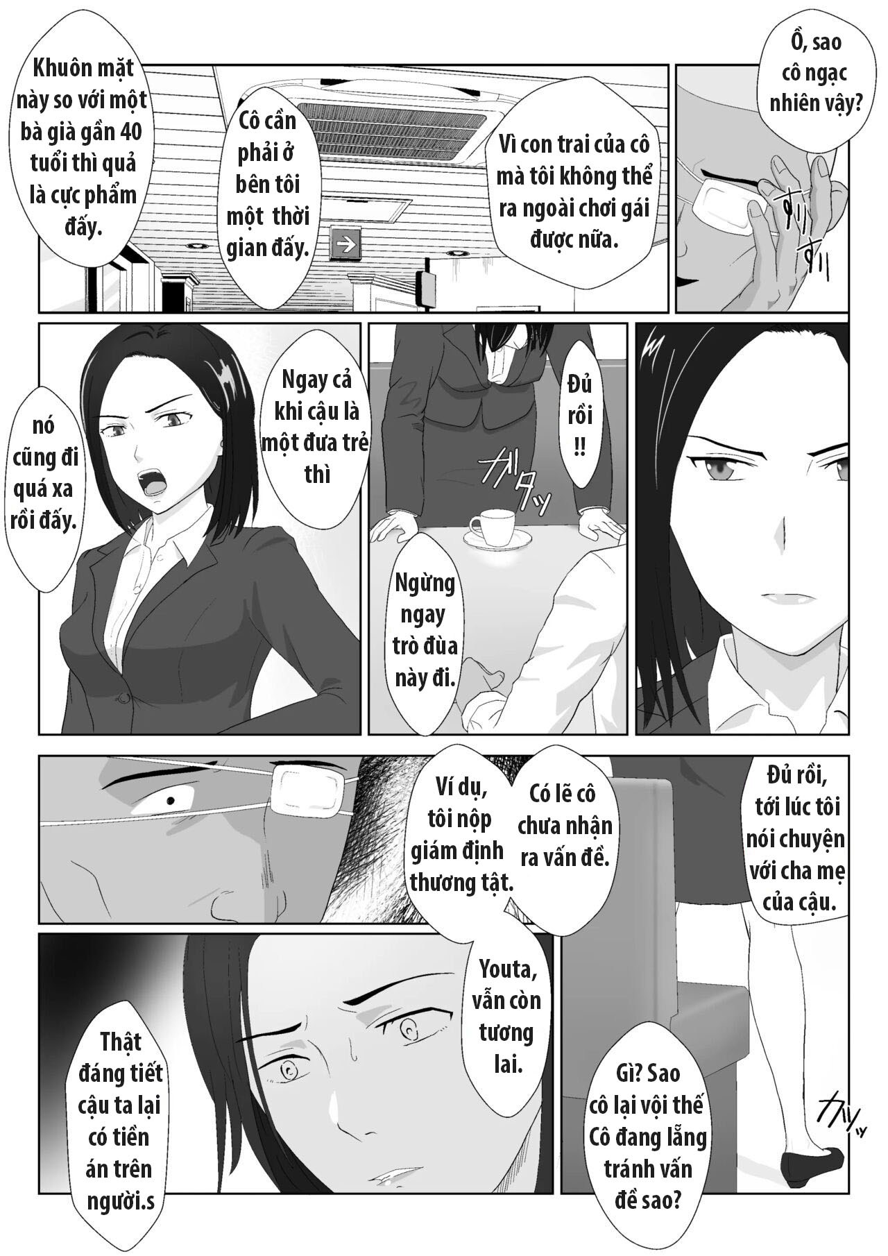 HentaiVN.net - Ảnh 10 - BariCare Kaa-san ga DQN ni Netorareta - Chương 1