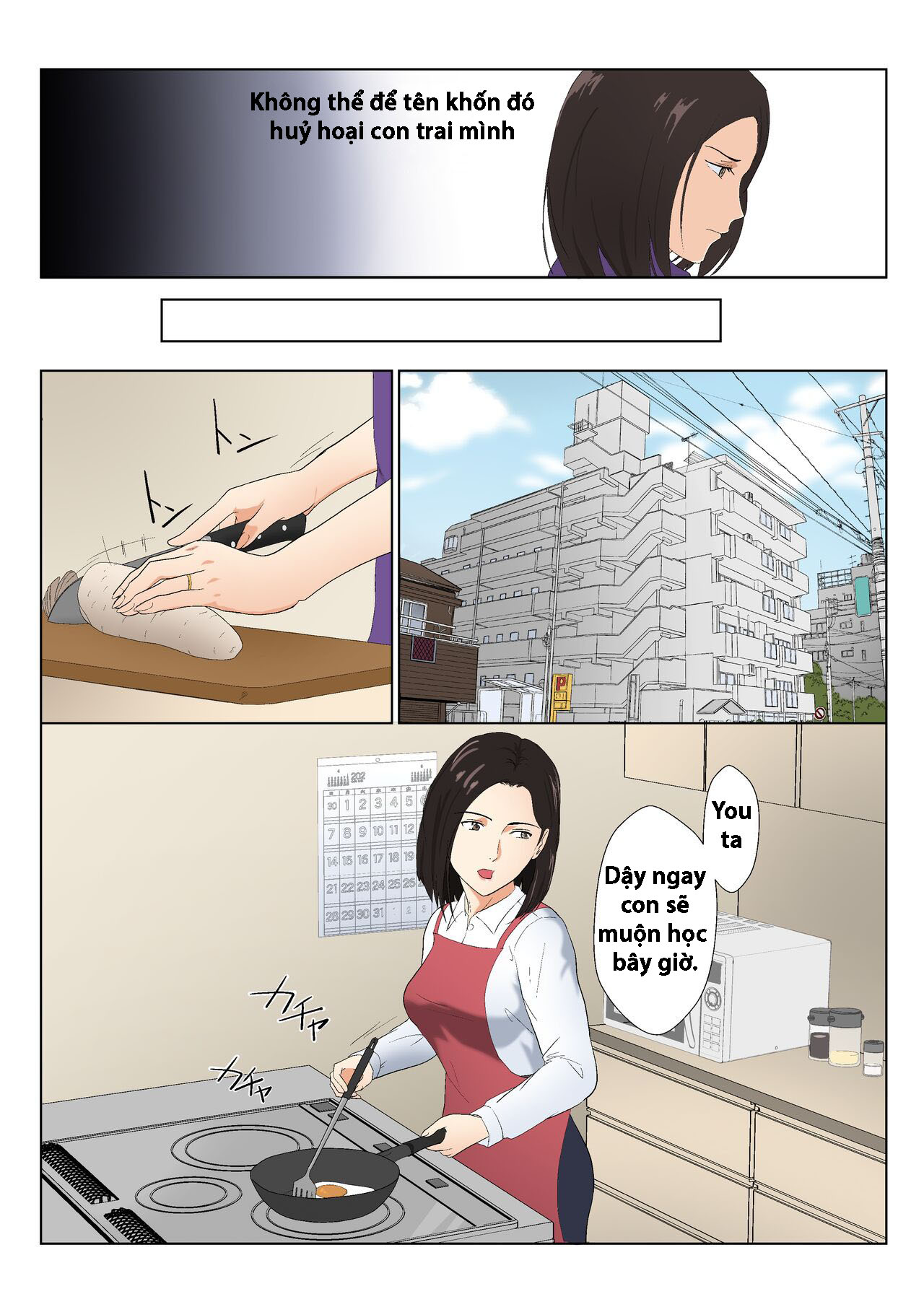 HentaiVN.net - Ảnh 4 - BariCare Kaa-san ga DQN ni Netorareta - Chương 2 Màu ( Lời thoại hàng ngày không theo nguyên tác)