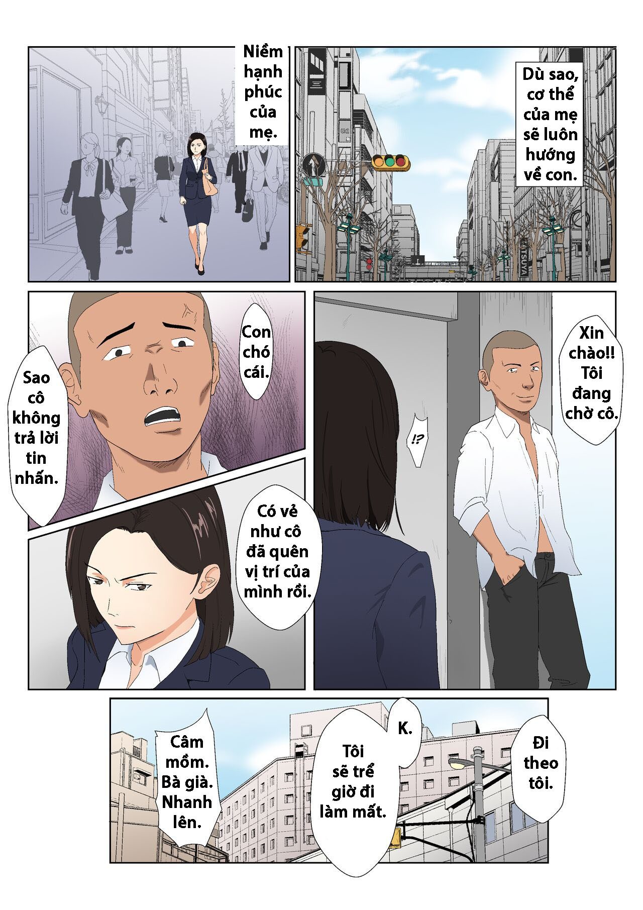 HentaiVN.net - Ảnh 7 - BariCare Kaa-san ga DQN ni Netorareta - Chương 2 Màu ( Lời thoại hàng ngày không theo nguyên tác)