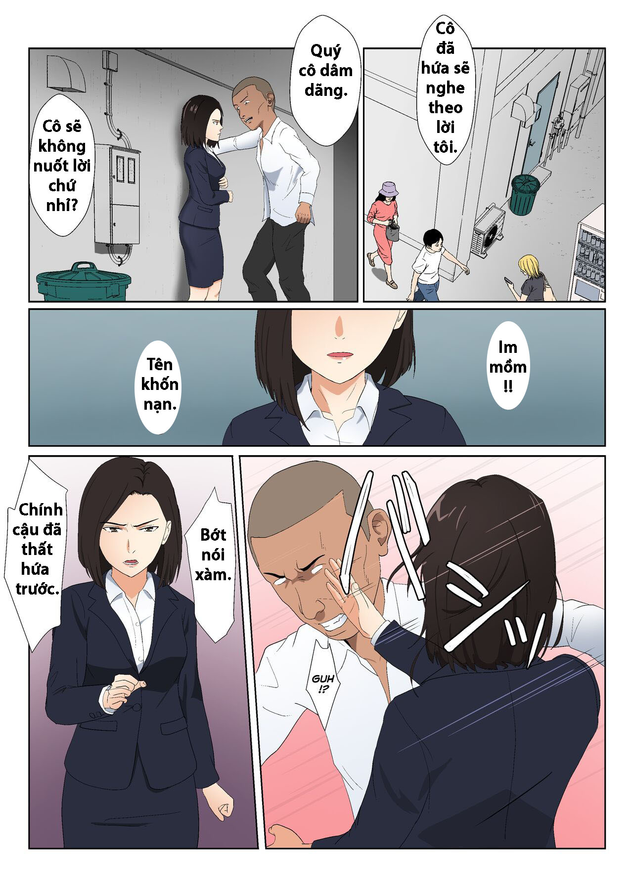 HentaiVN.net - Ảnh 8 - BariCare Kaa-san ga DQN ni Netorareta - Chương 2 Màu ( Lời thoại hàng ngày không theo nguyên tác)
