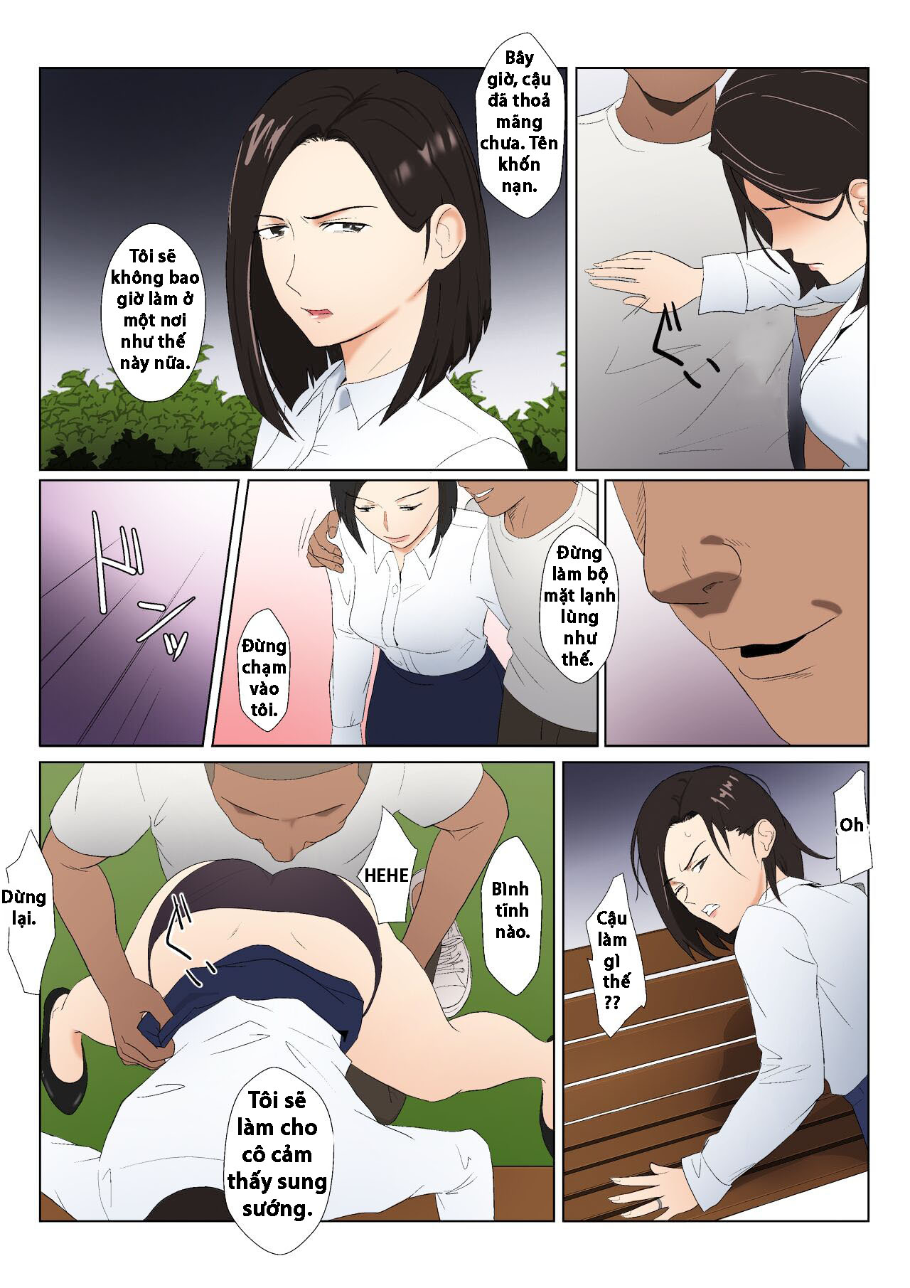 HentaiVN.net - Ảnh 19 - BariCare Kaa-san ga DQN ni Netorareta - Chương 3 Màu ( Lời thoại hàng ngày không theo nguyên tác)