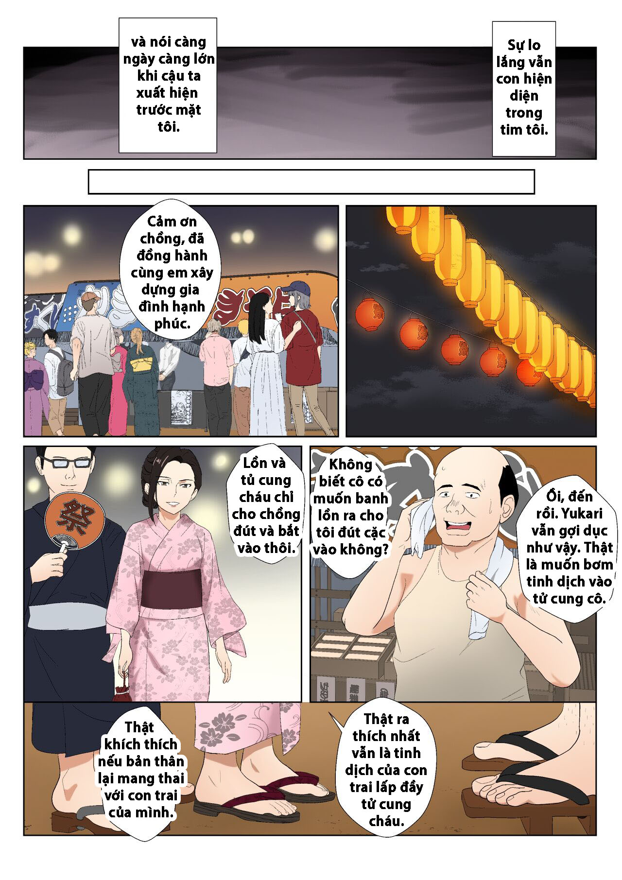 HentaiVN.net - Ảnh 24 - BariCare Kaa-san ga DQN ni Netorareta - Chương 3 Màu ( Lời thoại hàng ngày không theo nguyên tác)