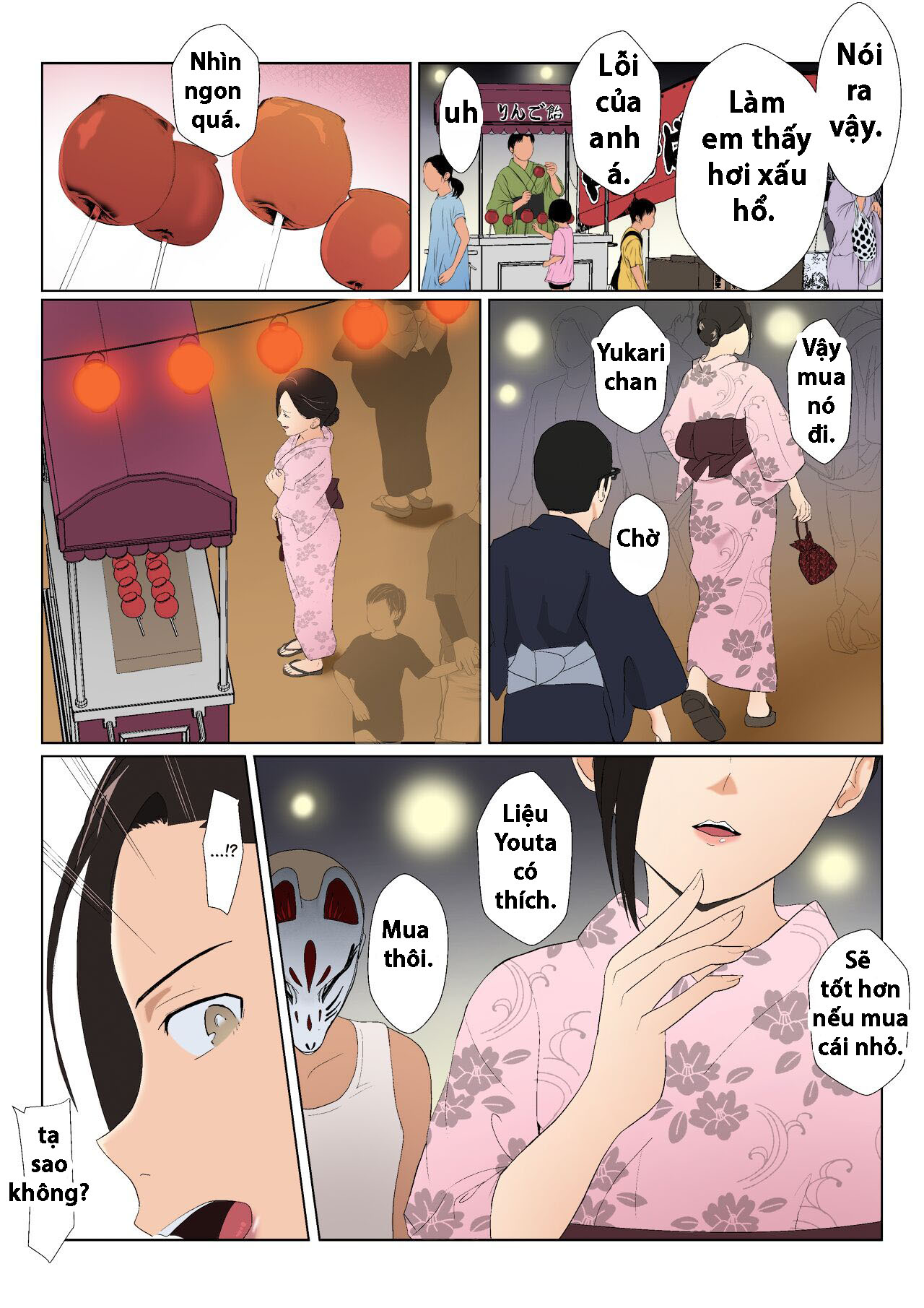 HentaiVN.net - Ảnh 26 - BariCare Kaa-san ga DQN ni Netorareta - Chương 3 Màu ( Lời thoại hàng ngày không theo nguyên tác)
