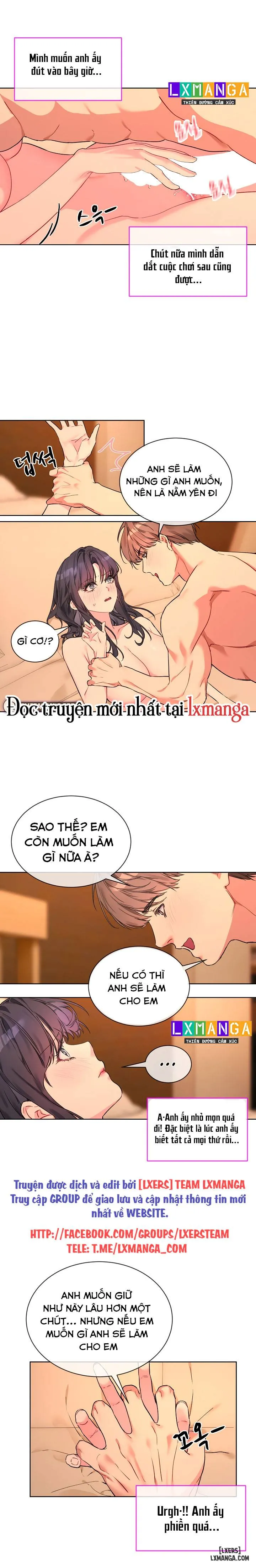 HentaiVN.net - Ảnh 8 - Em muốn OO Anh! - Chapter 4