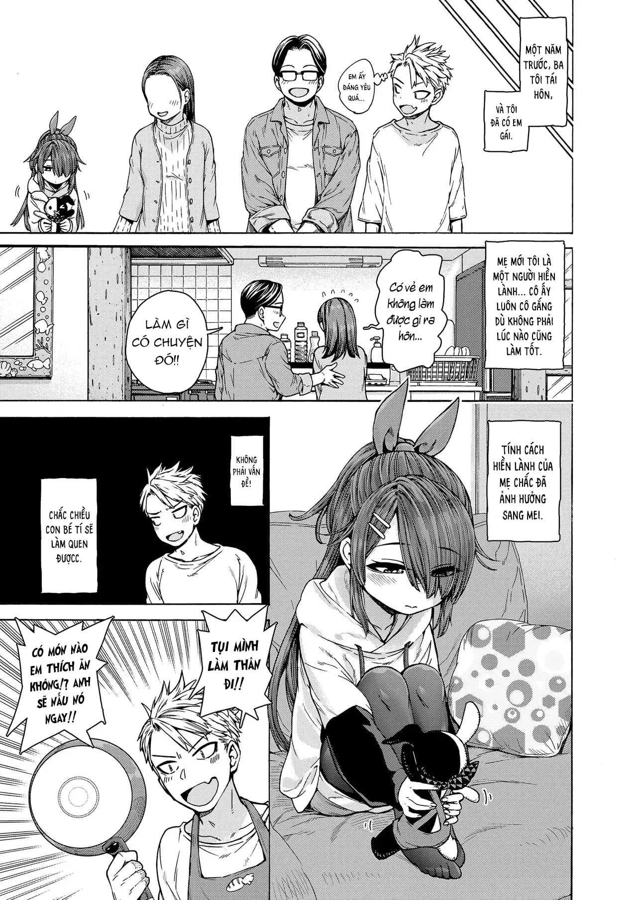 HentaiVN.net - Ảnh 4 - Ngày cuối tuần chỉ đề nuông chiều em gái - Oneshot