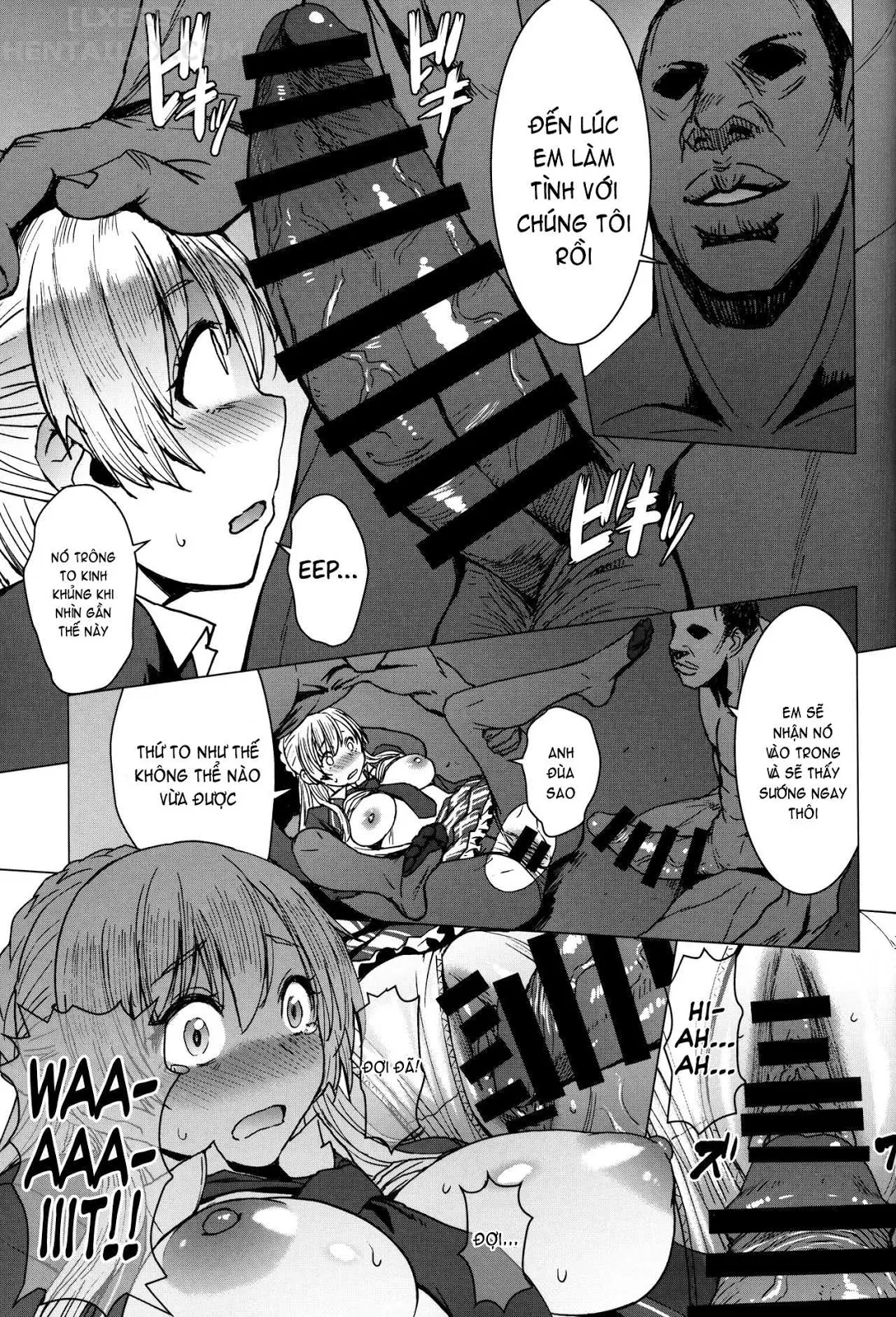 HentaiVN.net - Ảnh 17 - Youkoso Kokujin Koubi Beya E - Chap 3 - 3rd Discipline