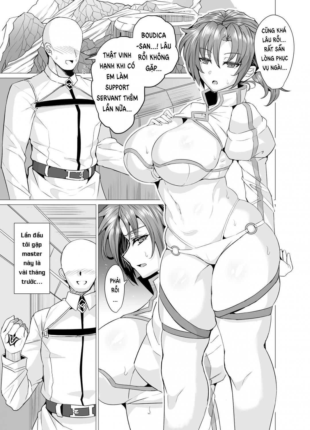 HentaiVN.net - Ảnh 4 - Budika mama to Mechakucha H Shitai!! [I Want To Do Lots Of Lewd Things With Mama Boudica!!] - Oneshot