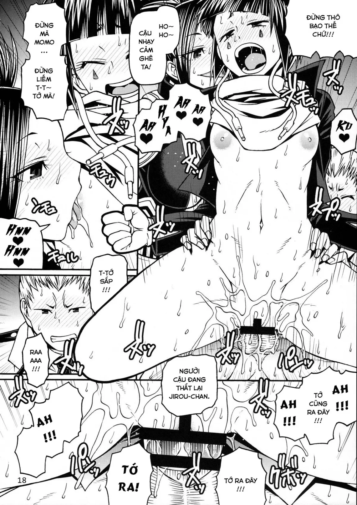 HentaiVN.net - Ảnh 18 - POPPIN' GIRLS [POPPIN' GIRLS - My Hero Academia Hentai] - Oneshot