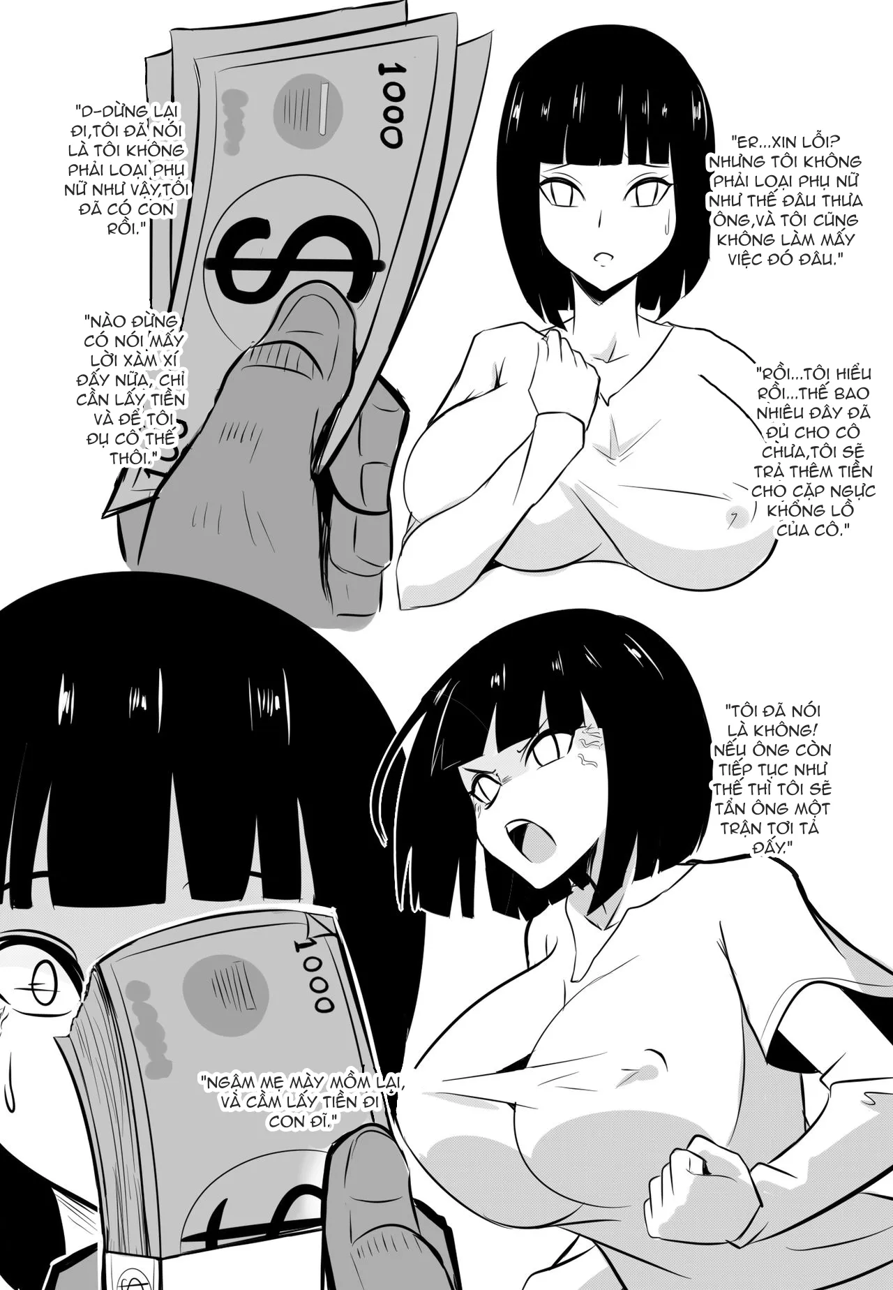HentaiVN.net - Ảnh 6 - Wenching 1 Hinata Uncensored - Oneshot