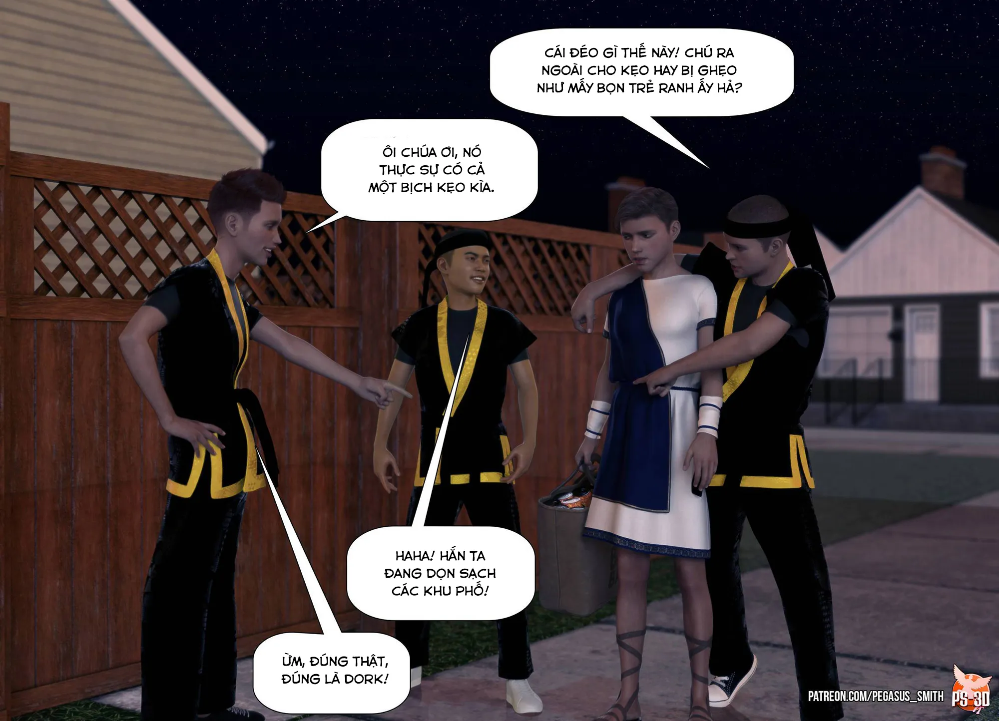 HentaiVN.net - Ảnh 10 - Trick Or Treat - Chap 1: Cho kẹo hay bị ghẹo