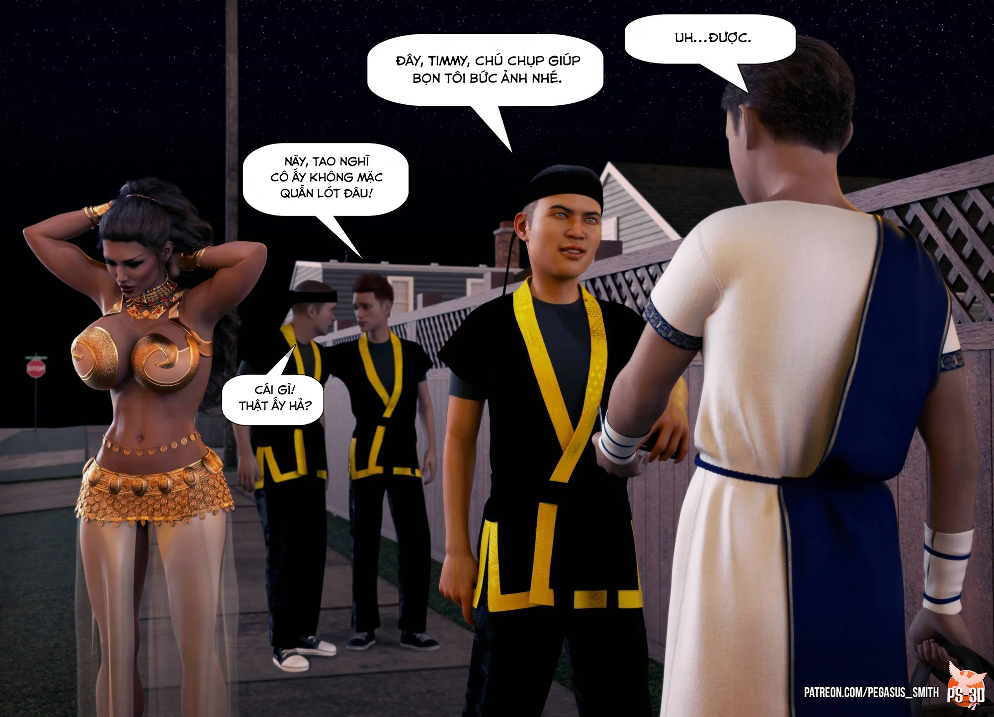 HentaiVN.net - Ảnh 15 - Trick Or Treat - Chap 1: Cho kẹo hay bị ghẹo