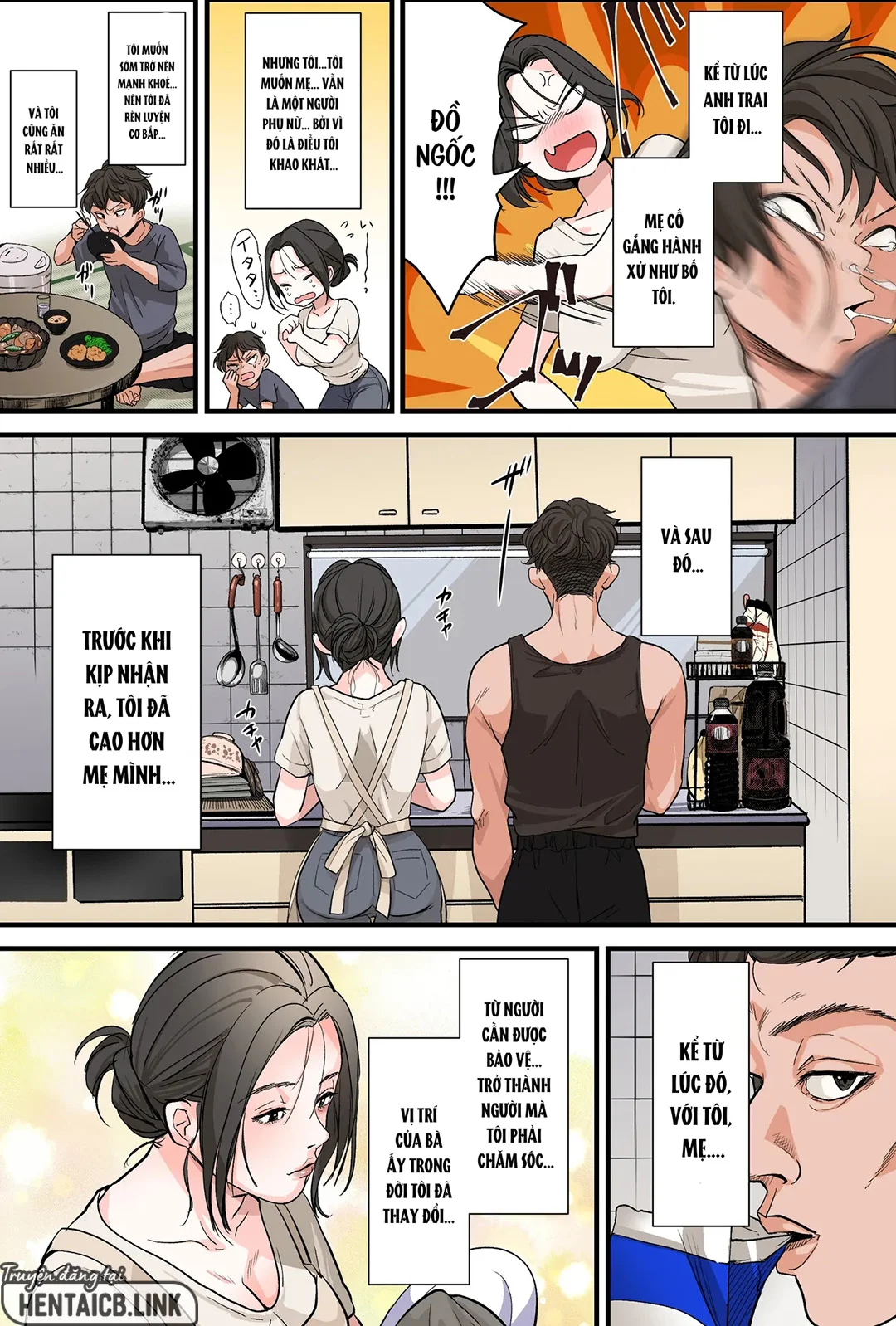 HentaiVN.net - Ảnh 12 - Lần đầu tiên chịch mẹ - Oneshot