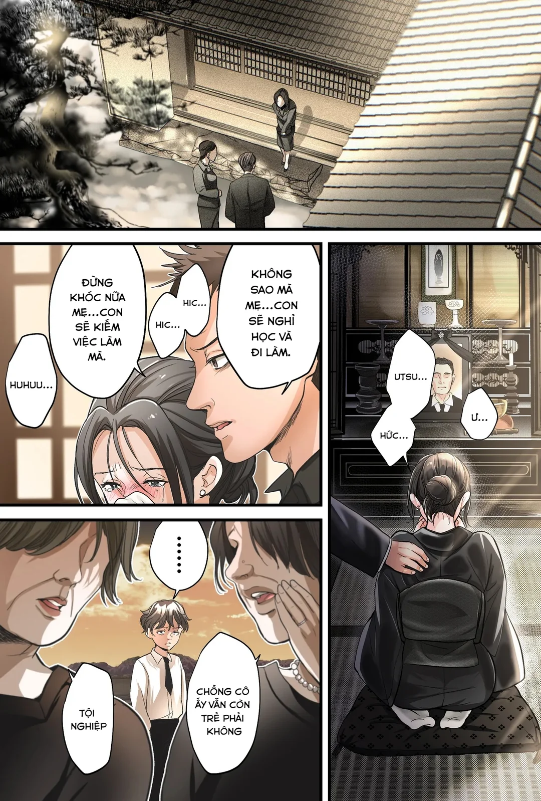 HentaiVN.net - Ảnh 4 - Lần đầu tiên chịch mẹ - Oneshot