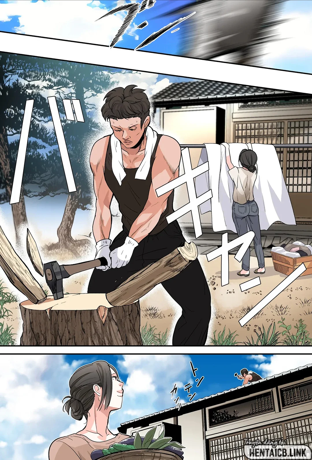 HentaiVN.net - Ảnh 42 - Lần đầu tiên chịch mẹ - Oneshot