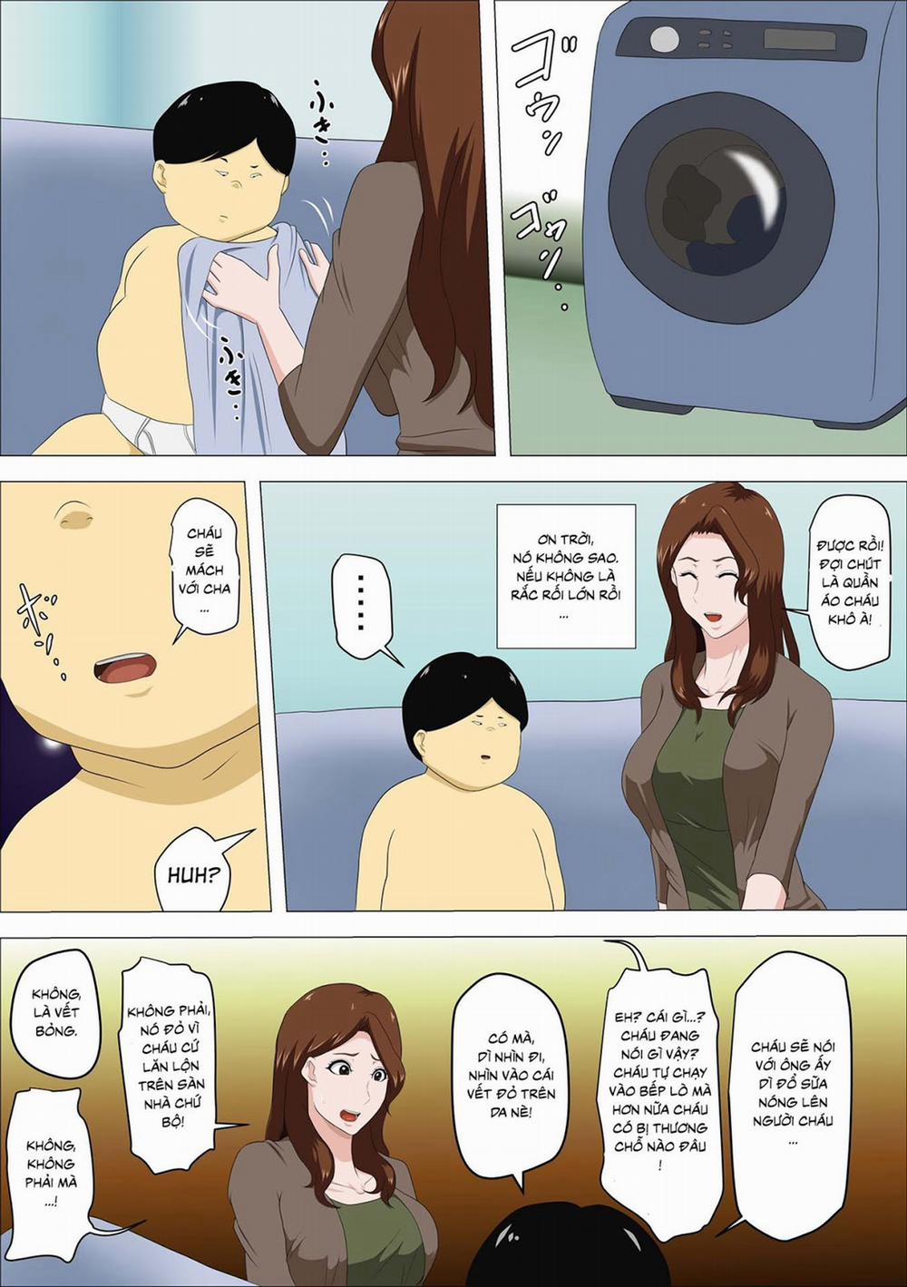 HentaiVN.net - Ảnh 10 - Shachou no Musuko o Azukattara Bonyuu o Suwareta Bakari ka [I Nannied The Boss Son And All He Did Was Suck My Tits] - Oneshot