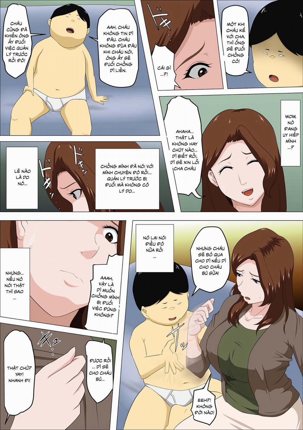 HentaiVN.net - Ảnh 11 - Shachou no Musuko o Azukattara Bonyuu o Suwareta Bakari ka [I Nannied The Boss Son And All He Did Was Suck My Tits] - Oneshot