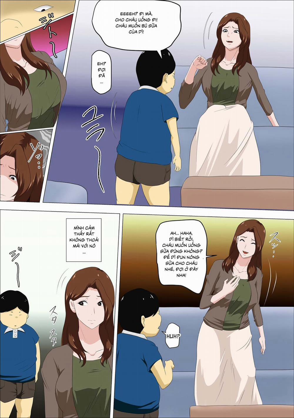 HentaiVN.net - Ảnh 7 - Shachou no Musuko o Azukattara Bonyuu o Suwareta Bakari ka [I Nannied The Boss Son And All He Did Was Suck My Tits] - Oneshot