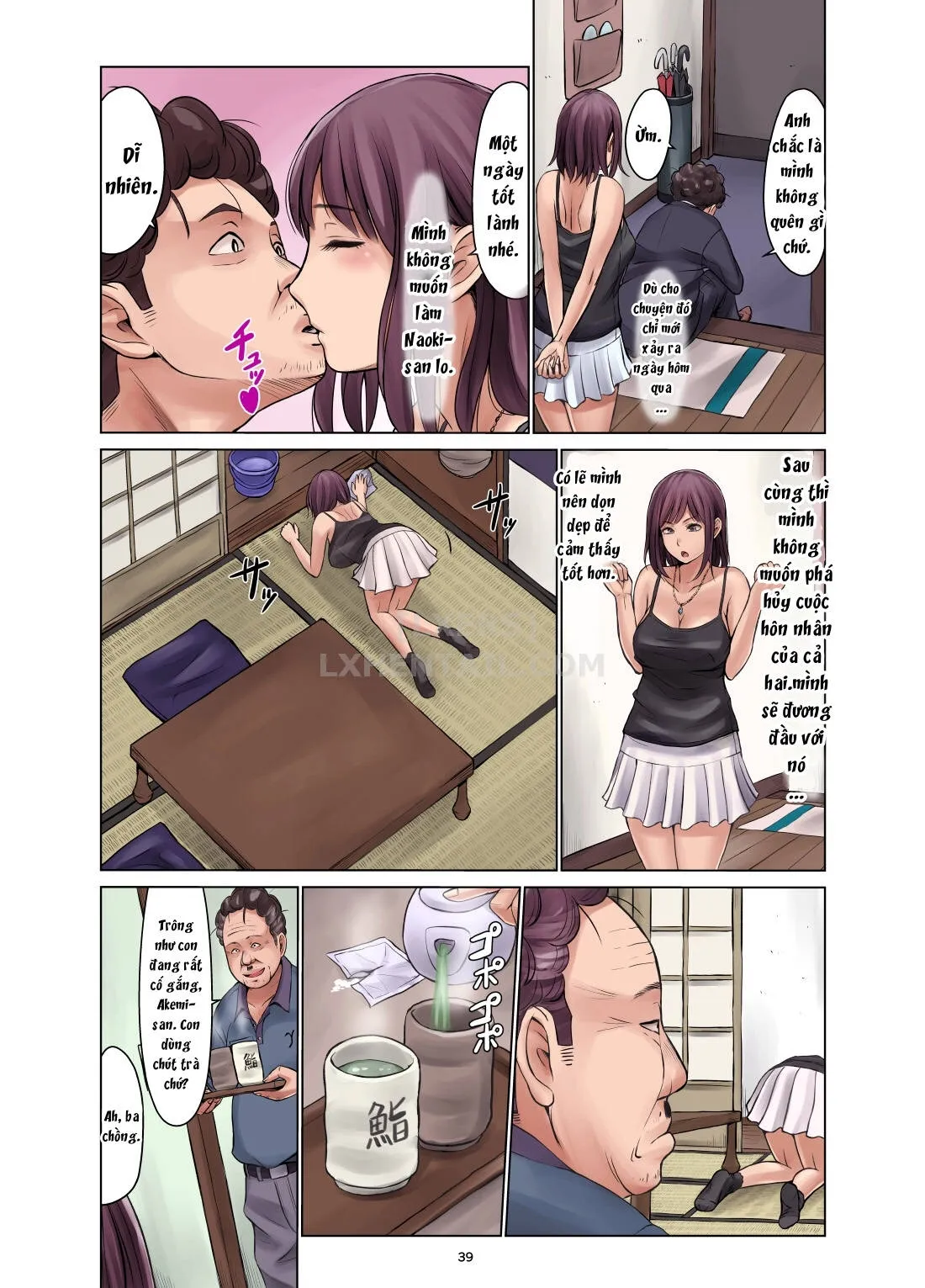 HentaiVN.net - Ảnh 43 - Tanenashi Otto To Hatsujou Tsuma - Oneshot - Có che
