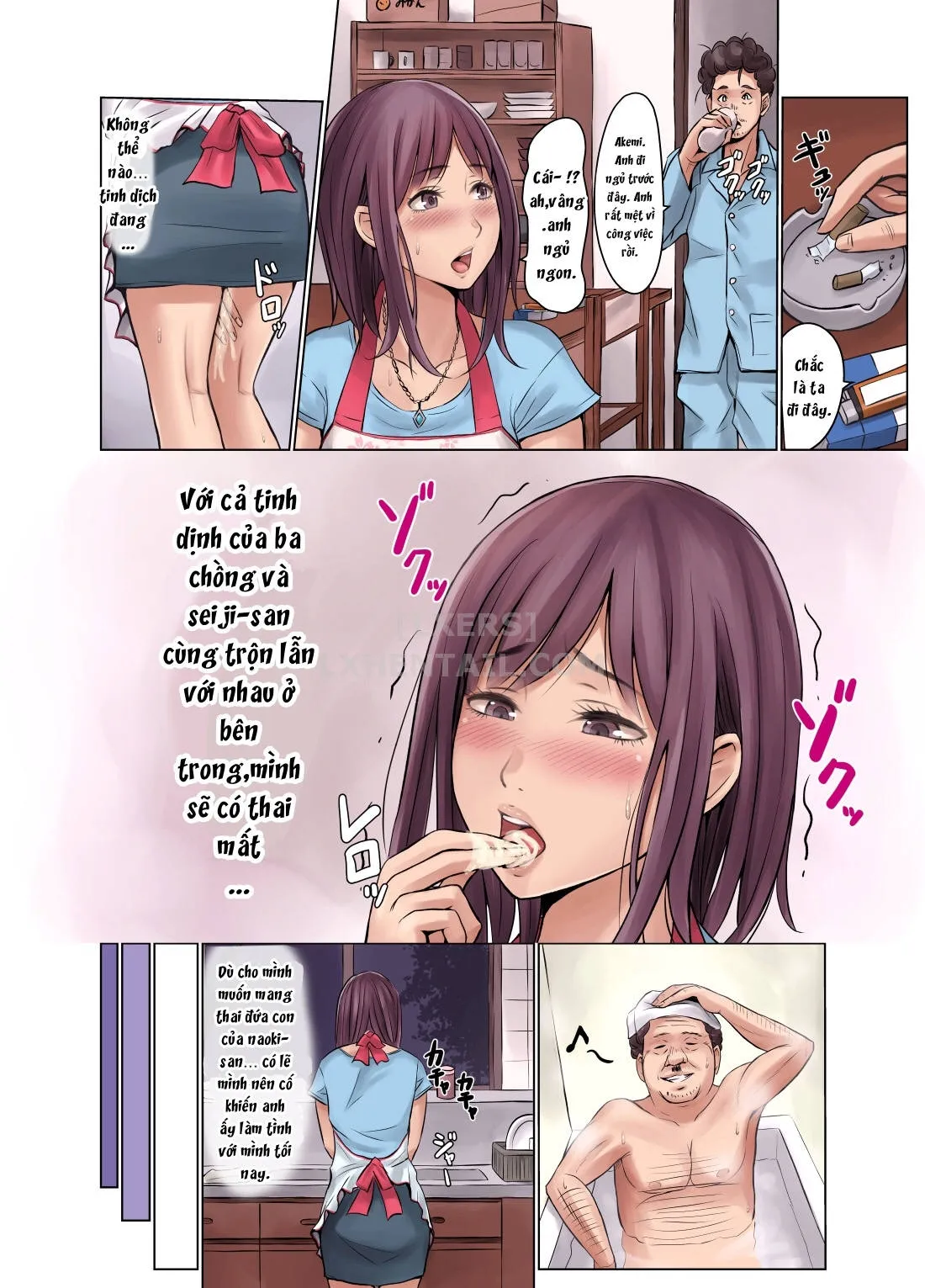 HentaiVN.net - Ảnh 58 - Tanenashi Otto To Hatsujou Tsuma - Oneshot - Có che