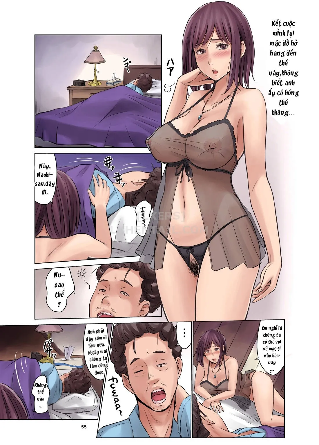 HentaiVN.net - Ảnh 59 - Tanenashi Otto To Hatsujou Tsuma - Oneshot - Có che