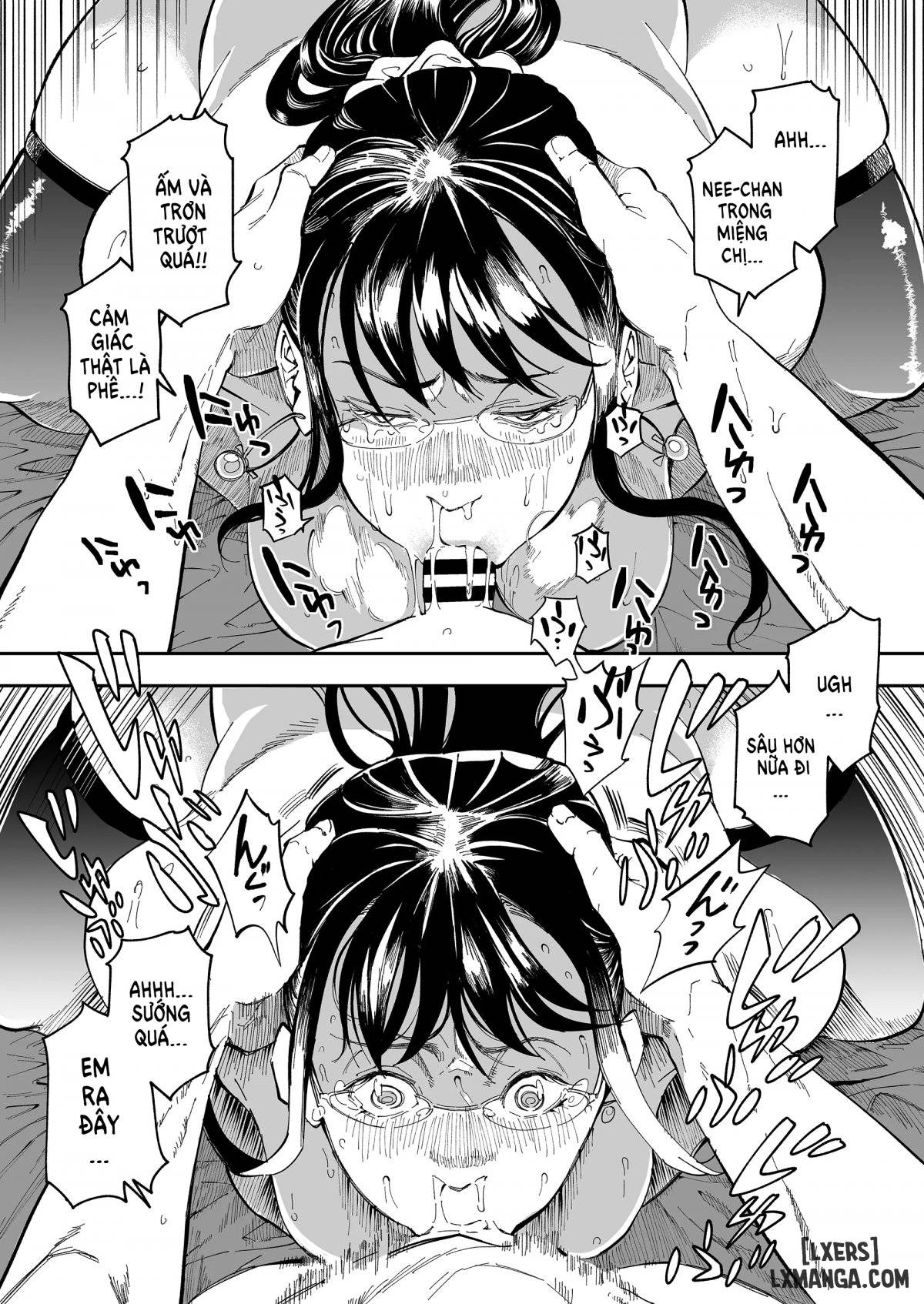 HentaiVN.net - Ảnh 17 - Vô tình tìm được tài khoản khiêu dâm của chị gái - Chap 1