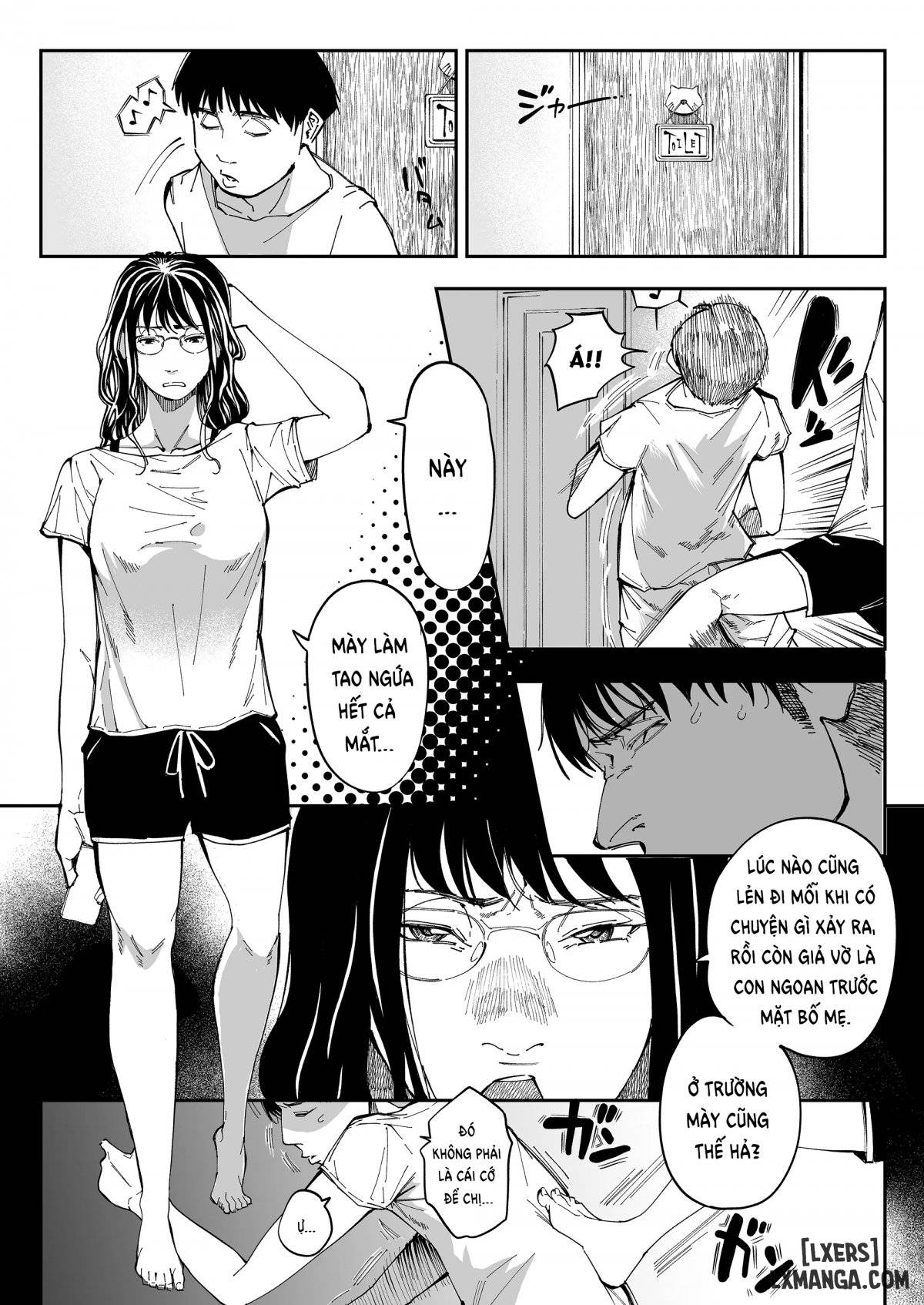 HentaiVN.net - Ảnh 23 - Vô tình tìm được tài khoản khiêu dâm của chị gái - Chap 1