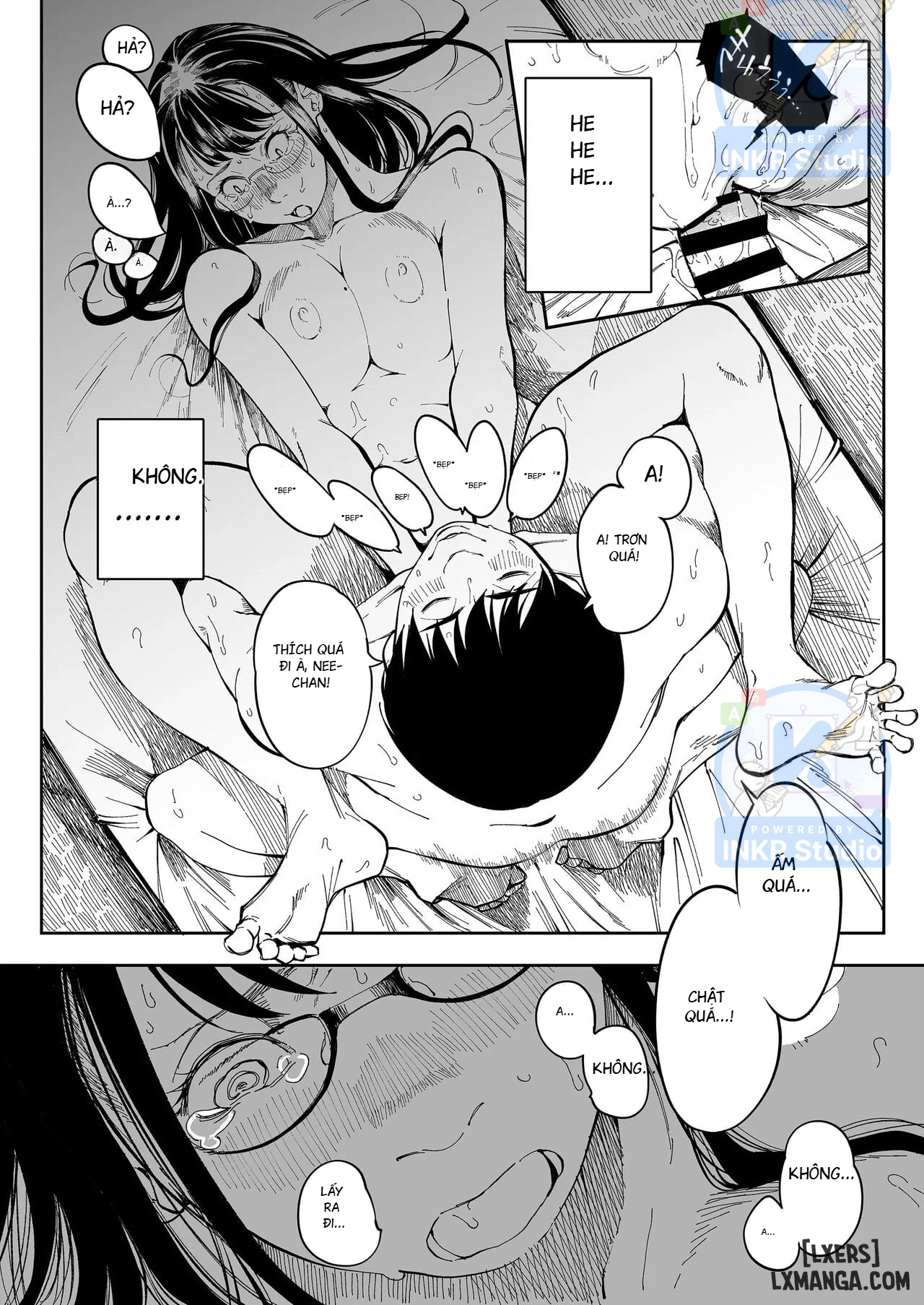 HentaiVN.net - Ảnh 11 - Vô tình tìm được tài khoản khiêu dâm của chị gái - Chap 2