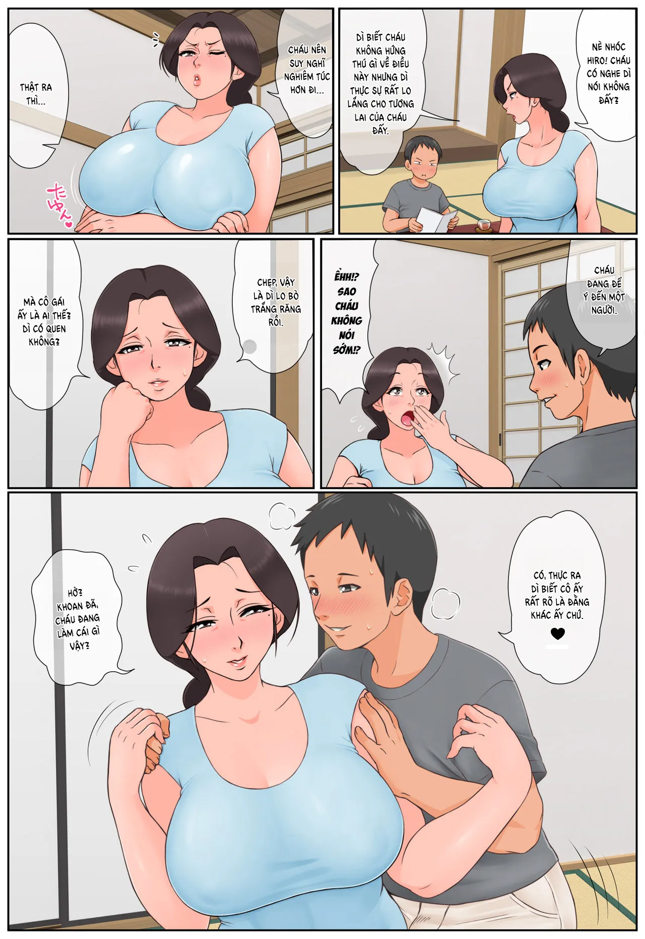 HentaiVN.net - Ảnh 8 - I Got The Neighbor Lady Who Has Been Nice To Me Ever Since I Was Little To Fall For Me And Let Me Fuck Her [Chiisai koro kara Osewa ni natte iru Kinjo no Oba-san o Otoshite Tanetsuke] - Chap 1