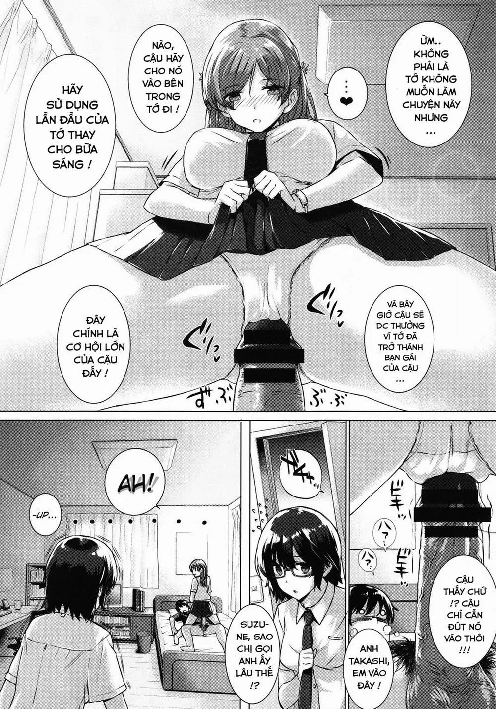 HentaiVN.net - Ảnh 7 - Kanojo wa Kazoku de Hanayome de - Chương 1