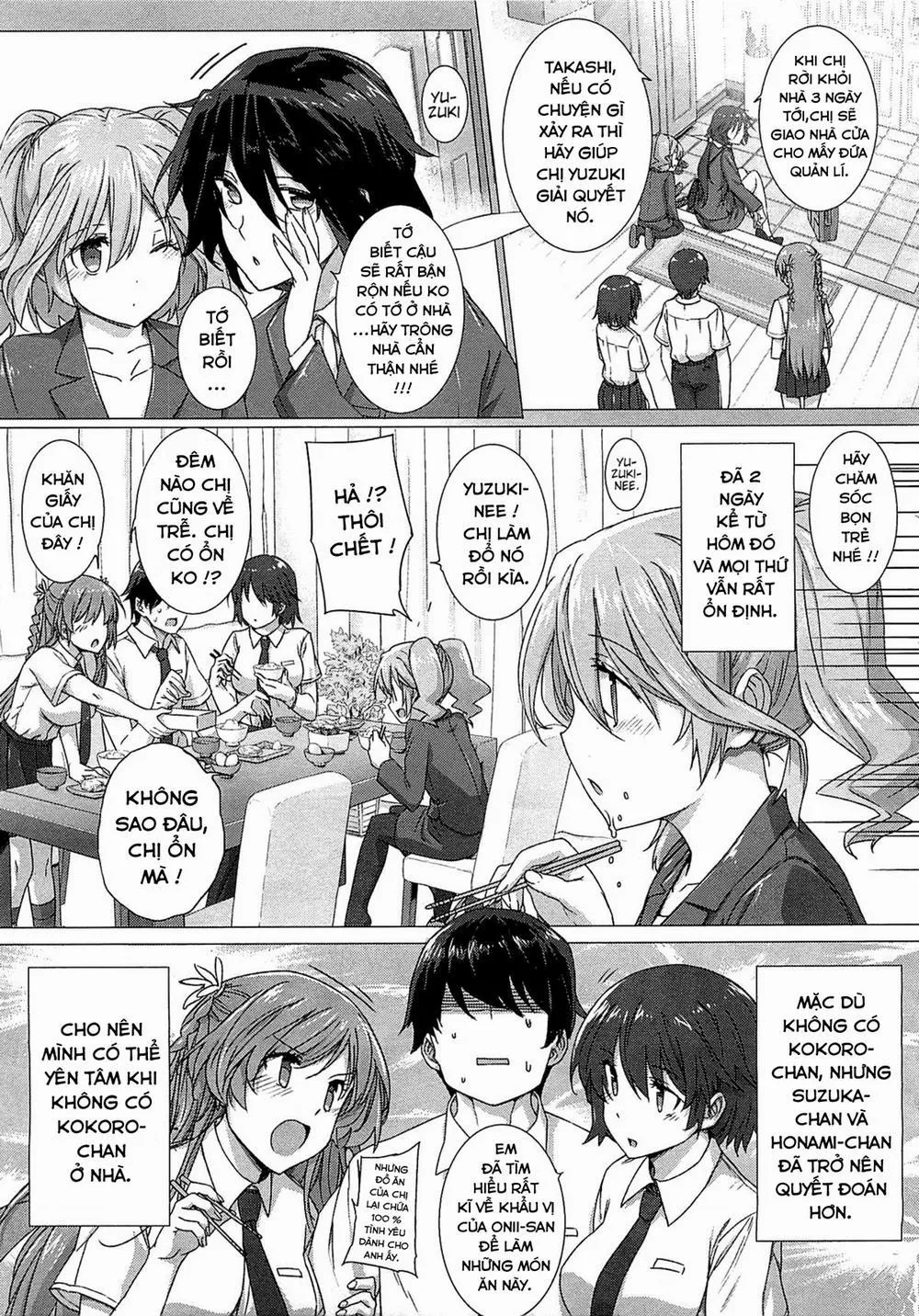 HentaiVN.net - Ảnh 3 - Kanojo wa Kazoku de Hanayome de - Chương 3