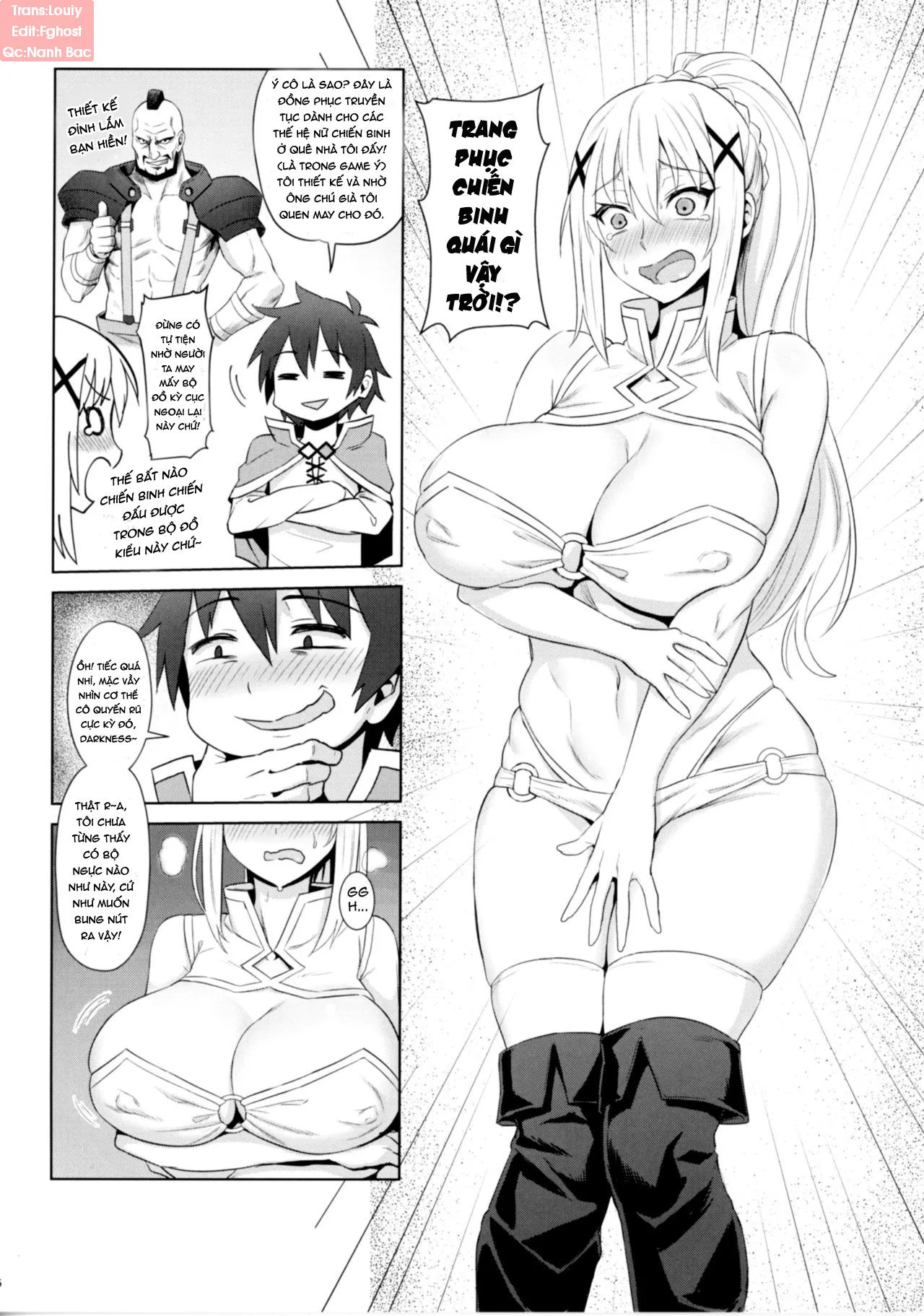 HentaiVN.net - Ảnh 6 - Kono Daraku Shita Onna Kishi Ni Syukufuku o! (KonoSuba) [Kono Daraku] - Oneshot