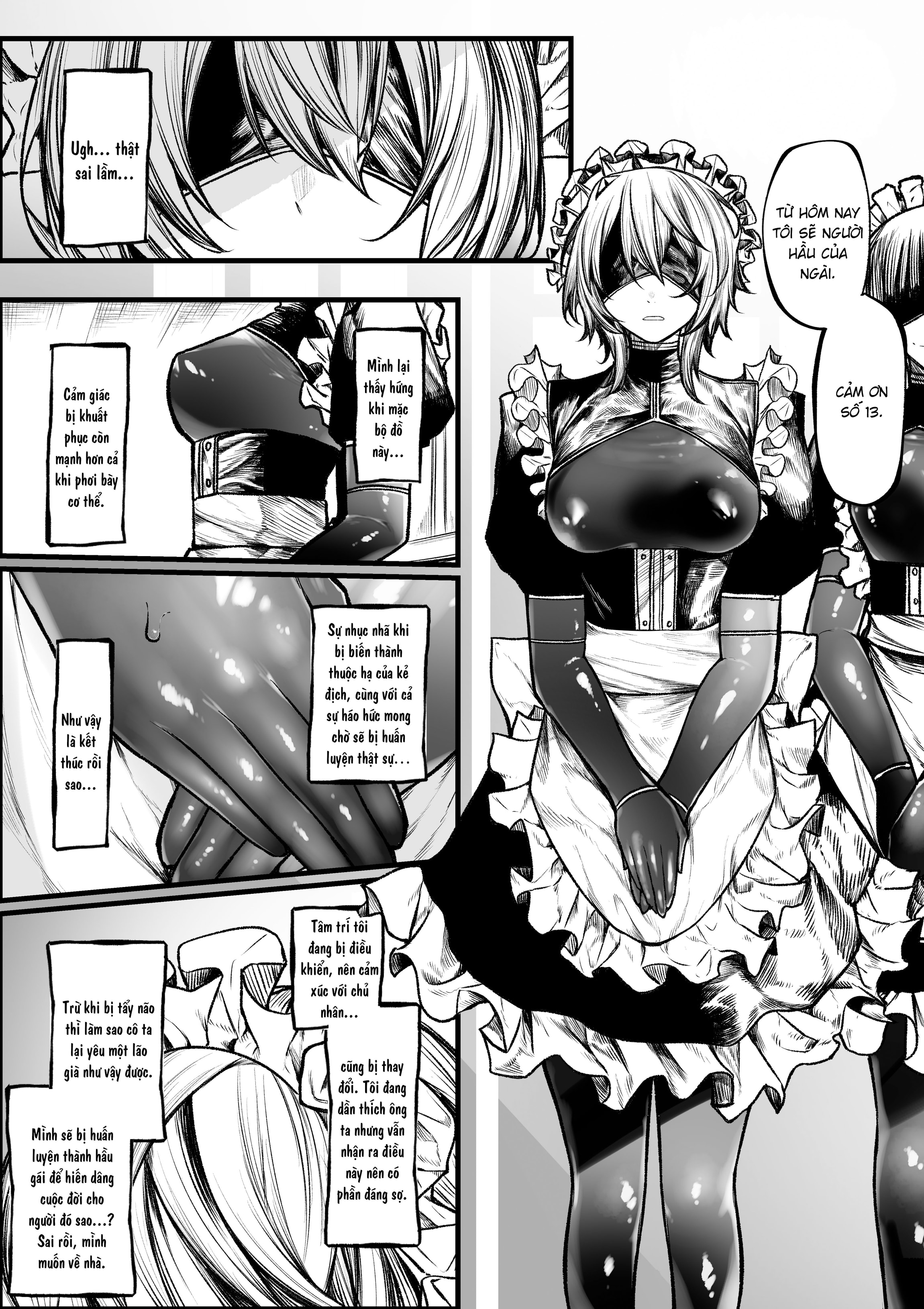 HentaiVN.net - Ảnh 8 - Meido ni sa re chau madō-shi-chan - Oneshot