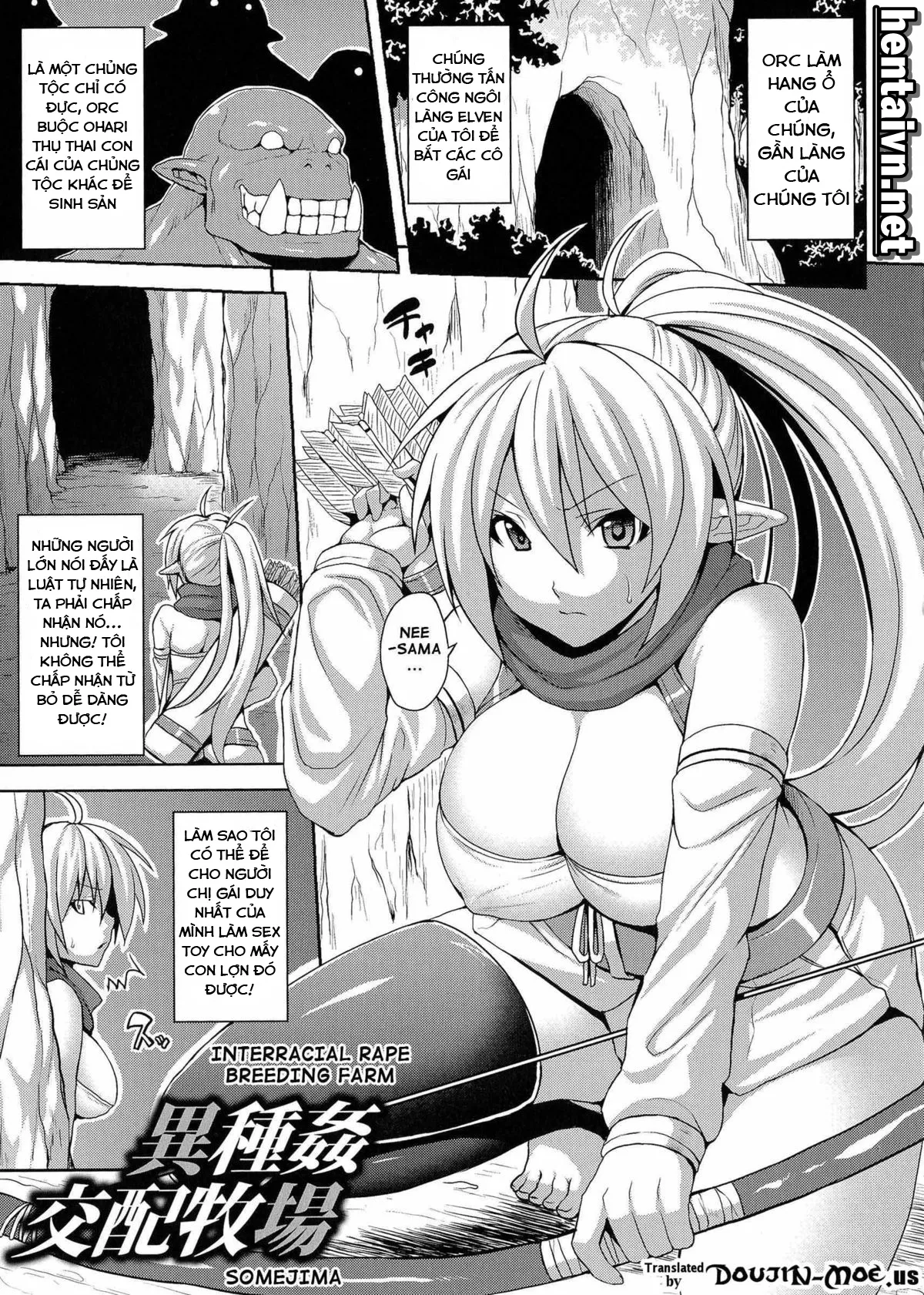 HentaiVN.net - Ảnh 3 - Angel Fall: Tengoku E To Ochiru Otome-Tachi - Chap 3:elf and orc