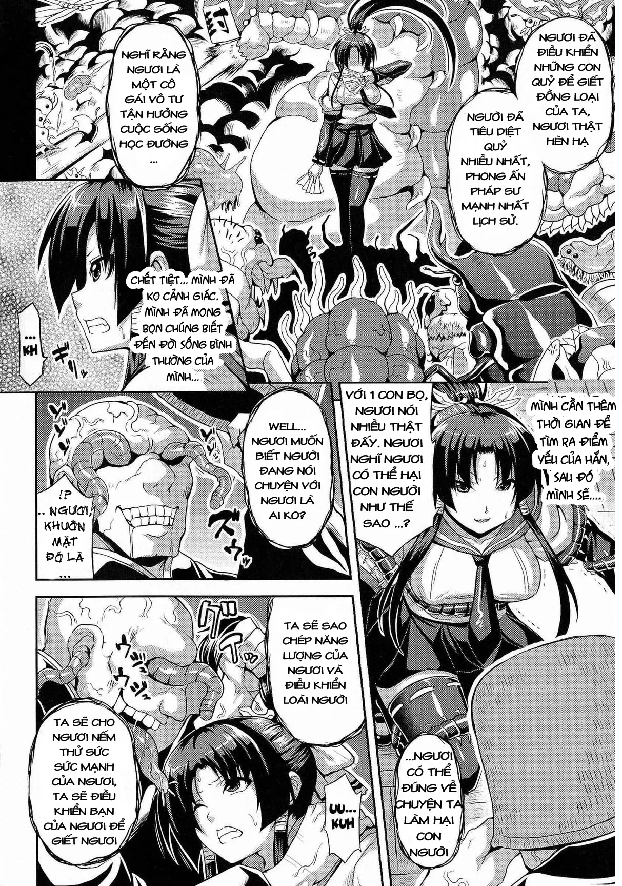 HentaiVN.net - Ảnh 3 - Angel Fall: Tengoku E To Ochiru Otome-Tachi - Chap 4: ma pháp sư