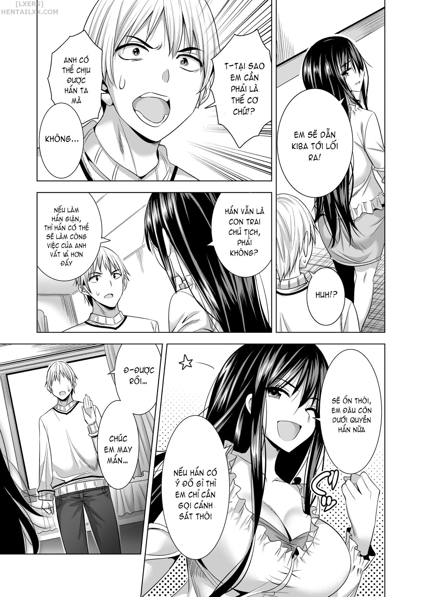 HentaiVN.net - Ảnh 15 - Tonight, I Will Service My Husbands Boss [Konya, Otto No Joushi Ni Dakare Ni Ikimasu...] - Oneshot