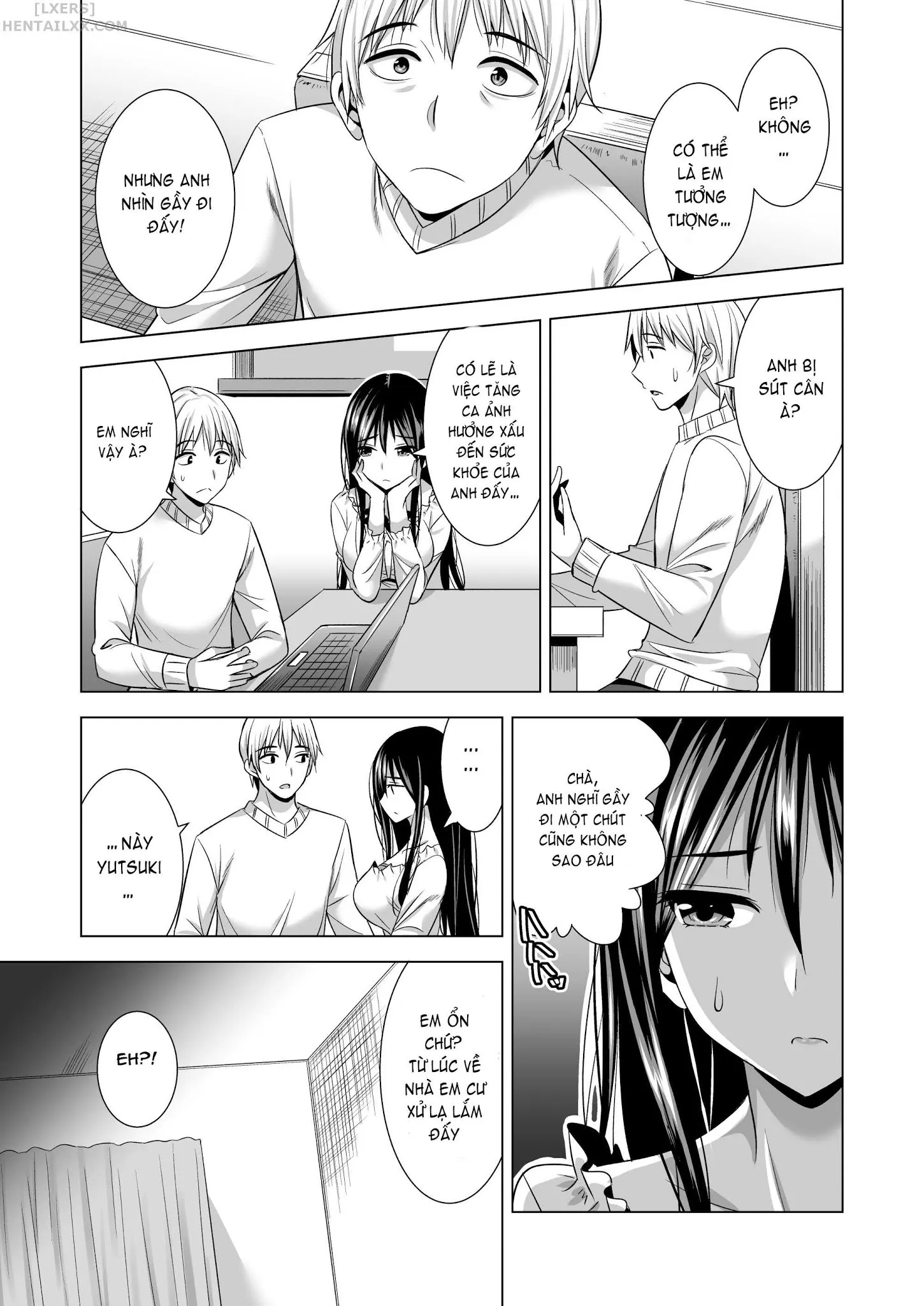 HentaiVN.net - Ảnh 21 - Tonight, I Will Service My Husbands Boss [Konya, Otto No Joushi Ni Dakare Ni Ikimasu...] - Oneshot