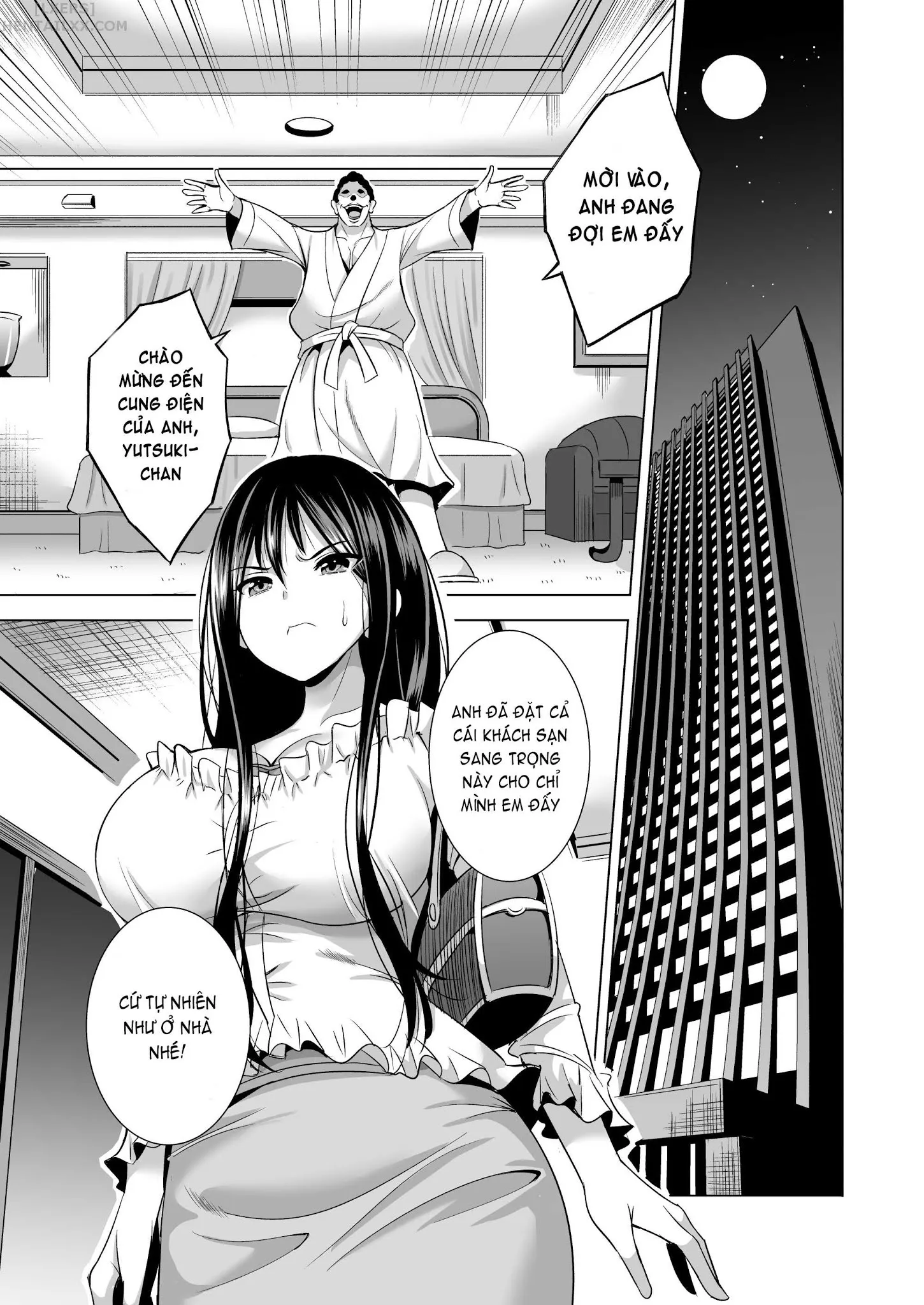 HentaiVN.net - Ảnh 27 - Tonight, I Will Service My Husbands Boss [Konya, Otto No Joushi Ni Dakare Ni Ikimasu...] - Oneshot